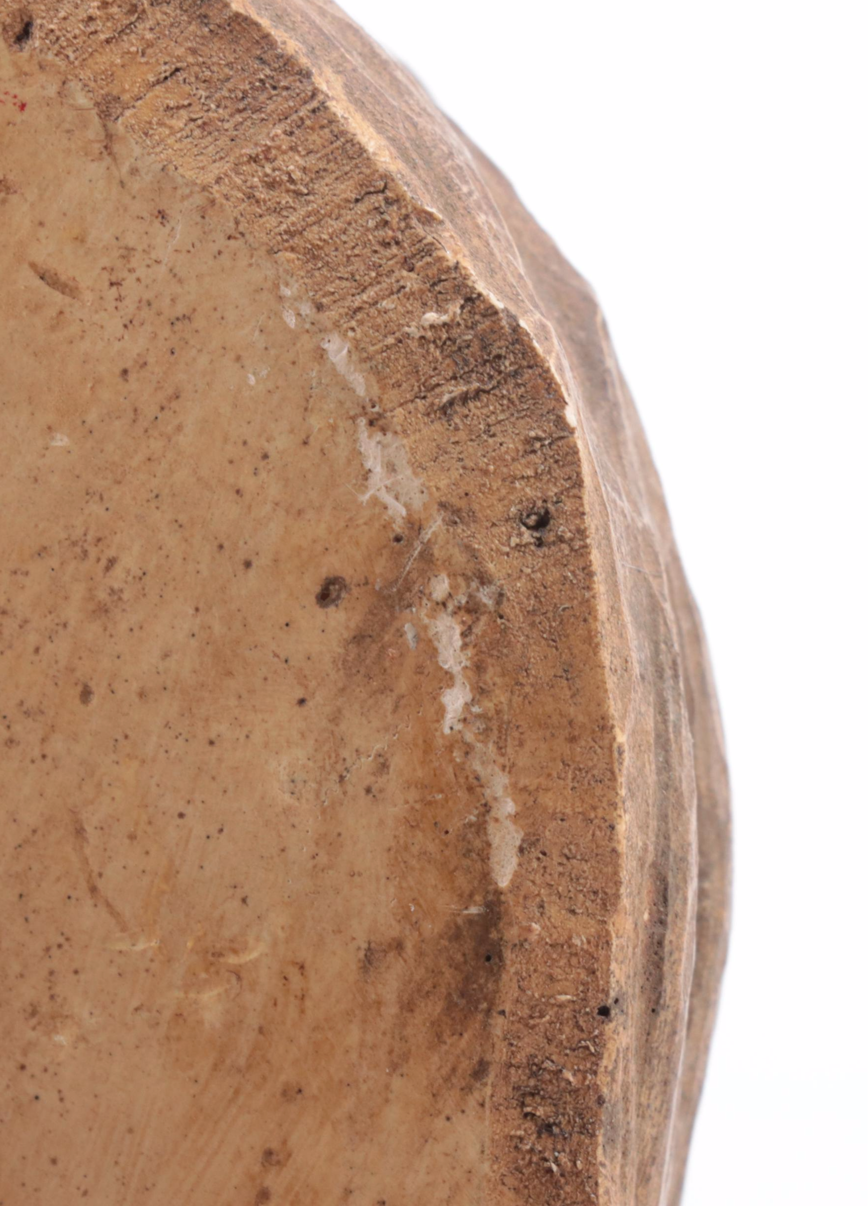 Wood Cherub and Ceracast Clay Bust Wall Hangings