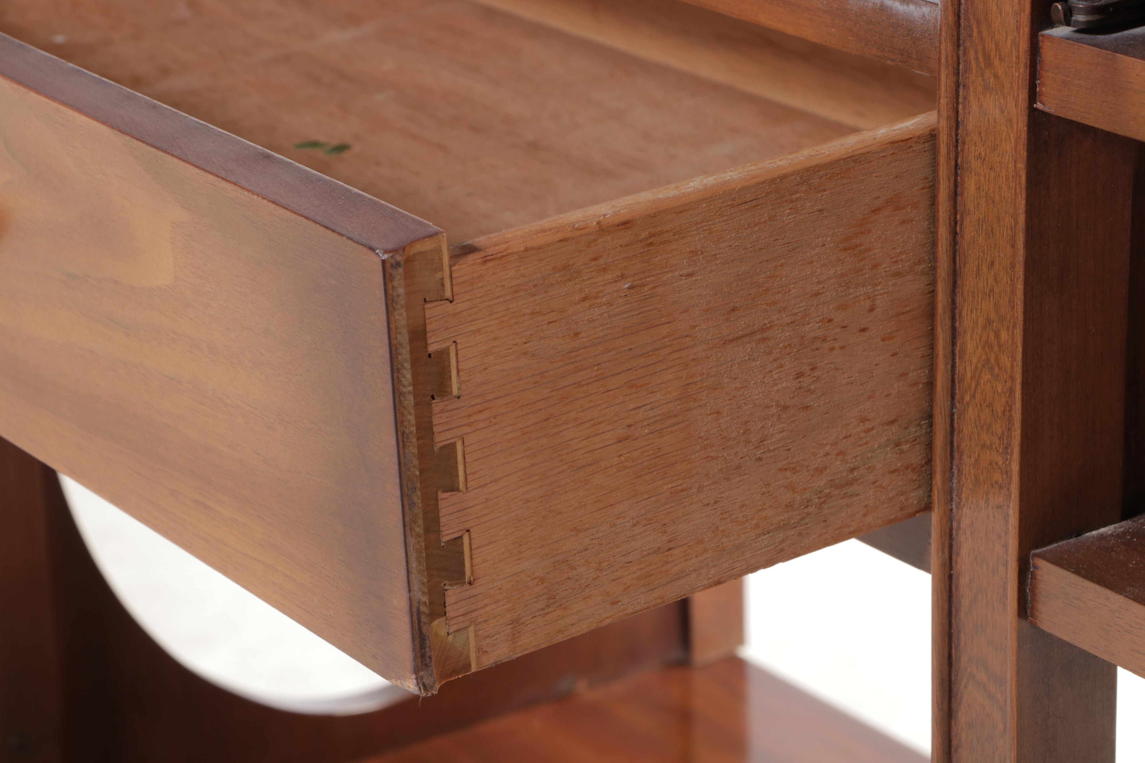 Kent-Coffey "Perspecta" Mid Century Modern Walnut Double-Sided Room Divider