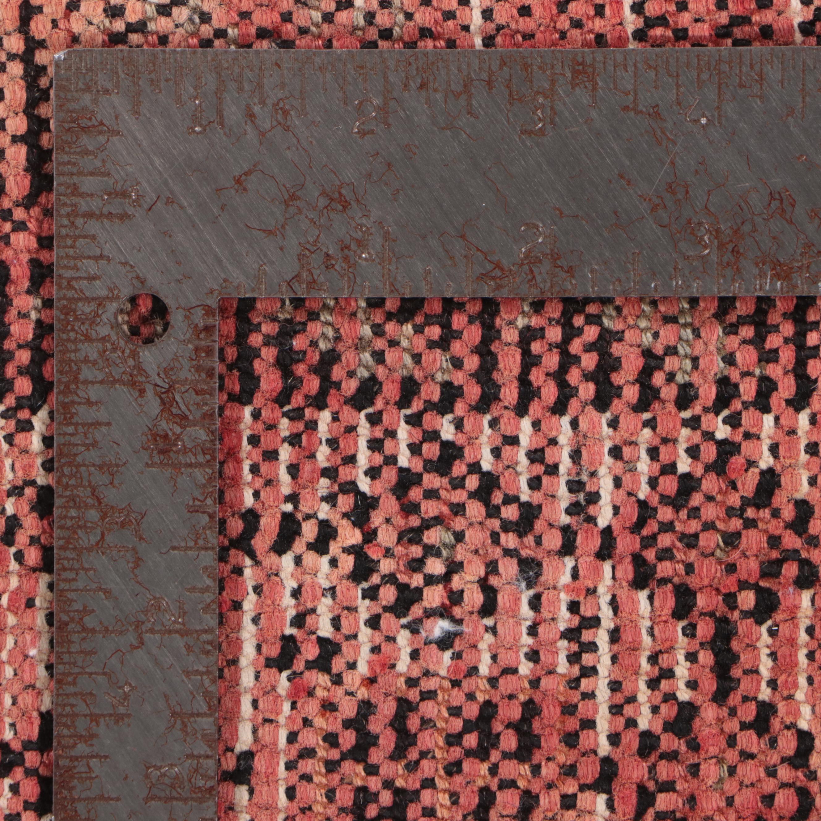 4'7 x 7' Hand-Knotted Persian Kurdish Area Rug