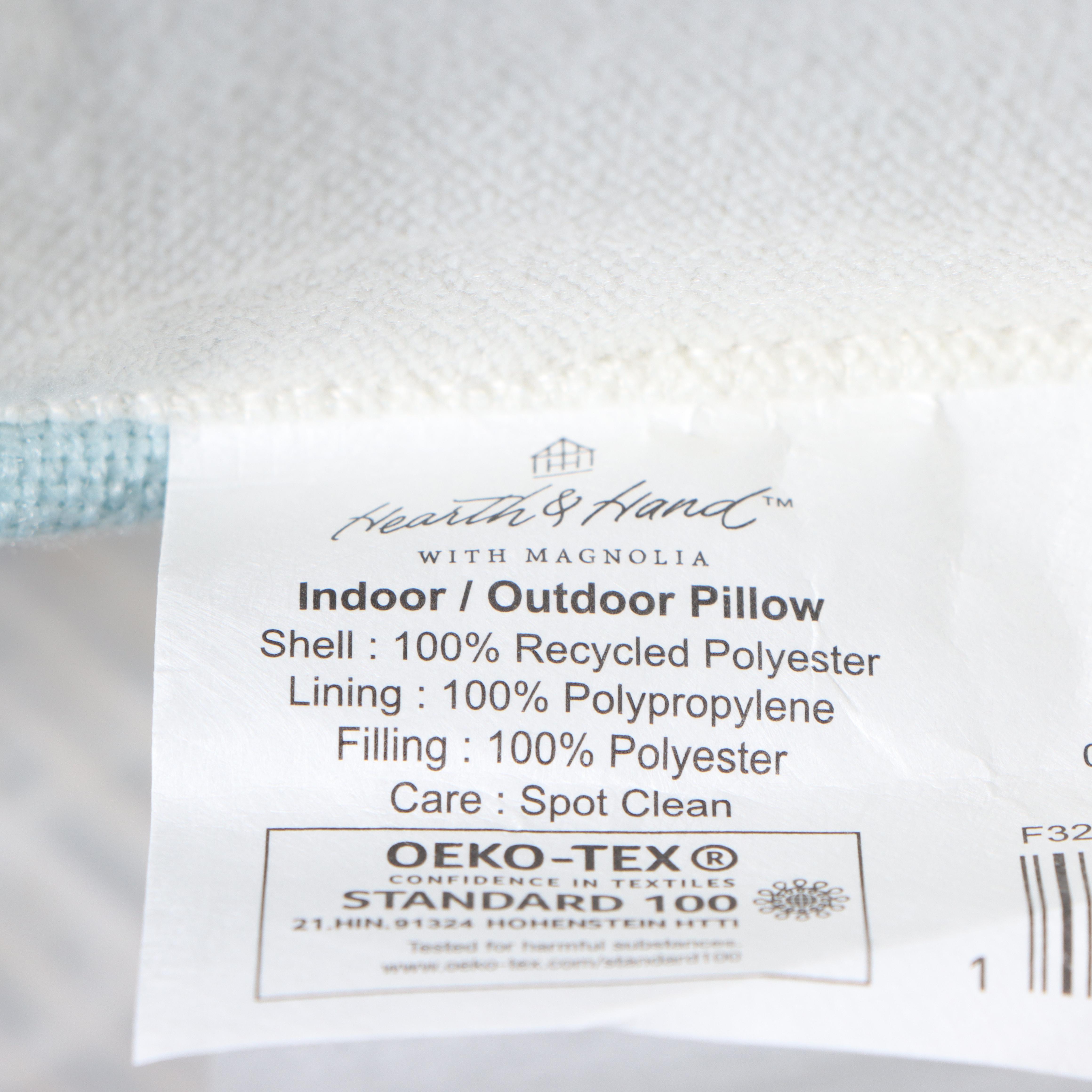 Pair of Hearth & Hand with Magnolia Indoor/Outdoor Striped Throw Pillows