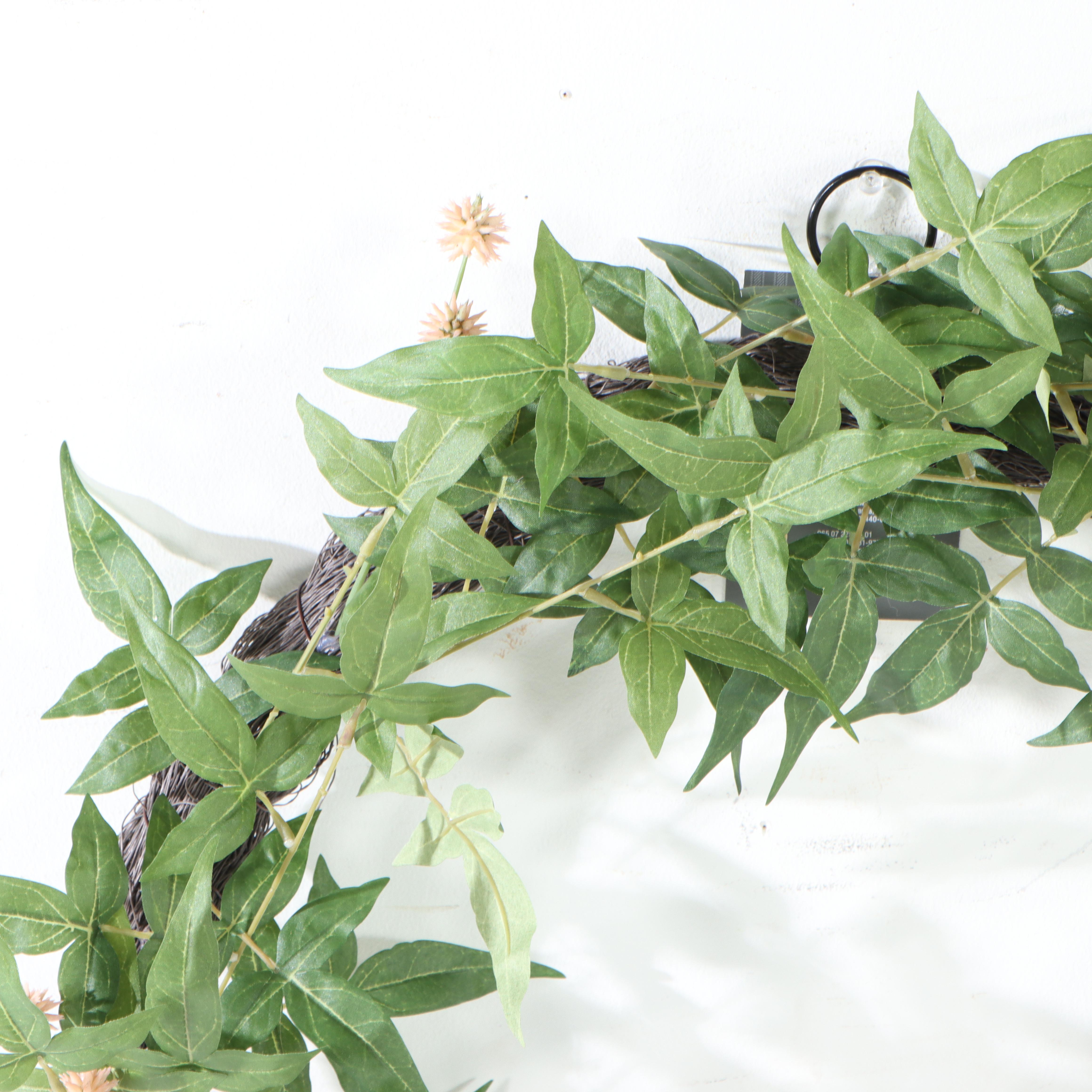 Pair of Threshold with Studio McGee Asymmetrical Wreaths