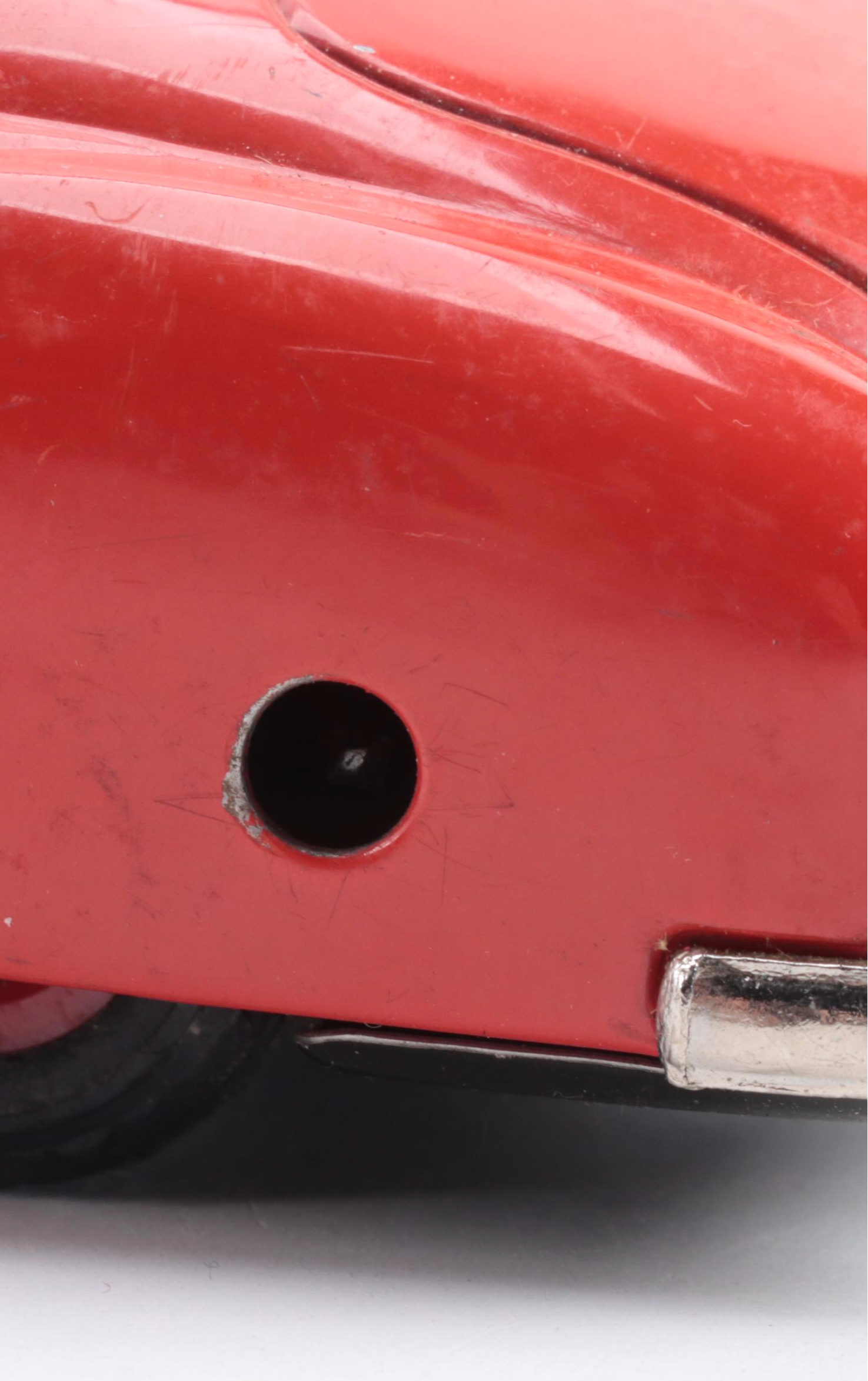 Germany Schuco Combinato 4003 Tin Litho Windup Diecast Toy Car, Mid-20th C