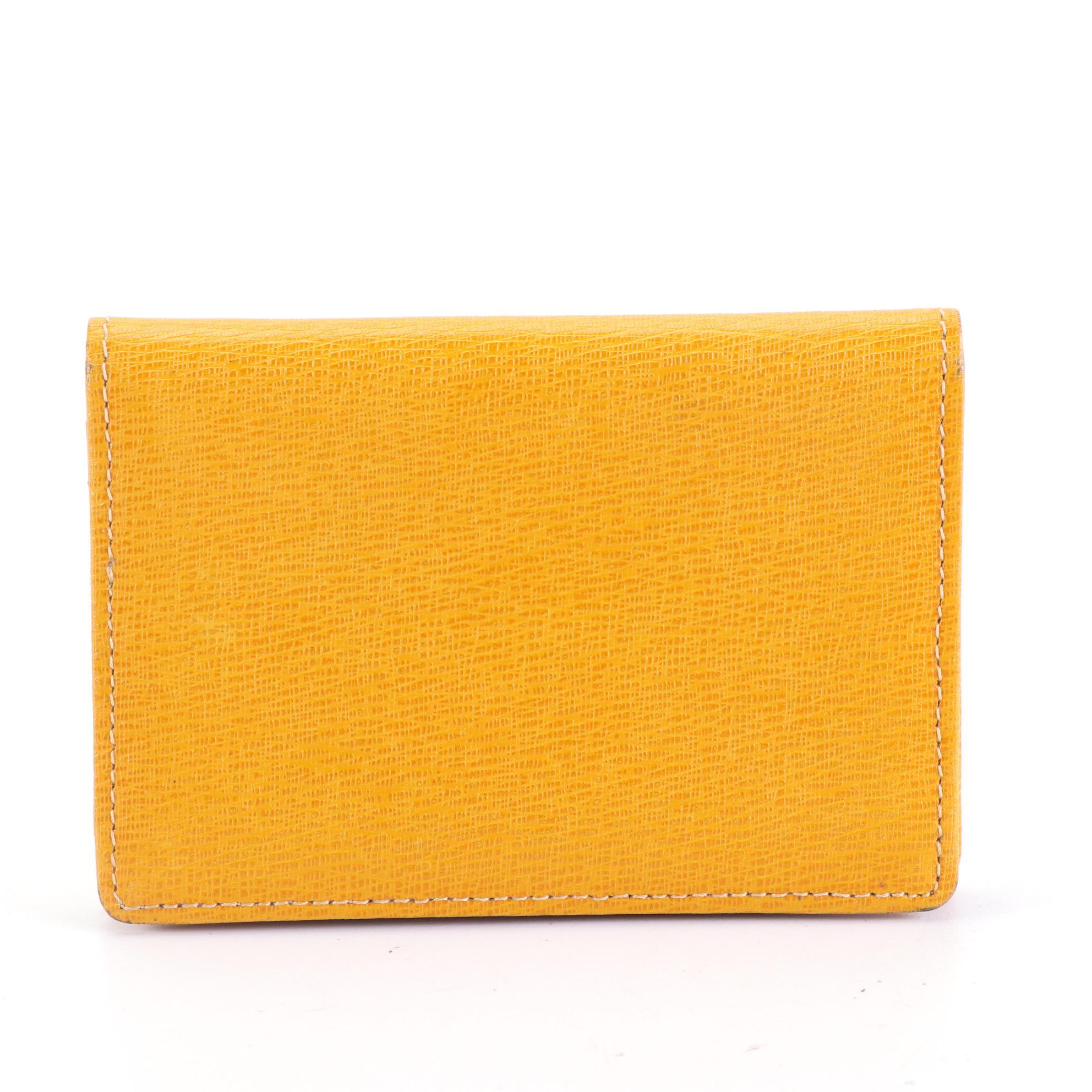 Burberry Card Case in Crossgrain Leather with Box