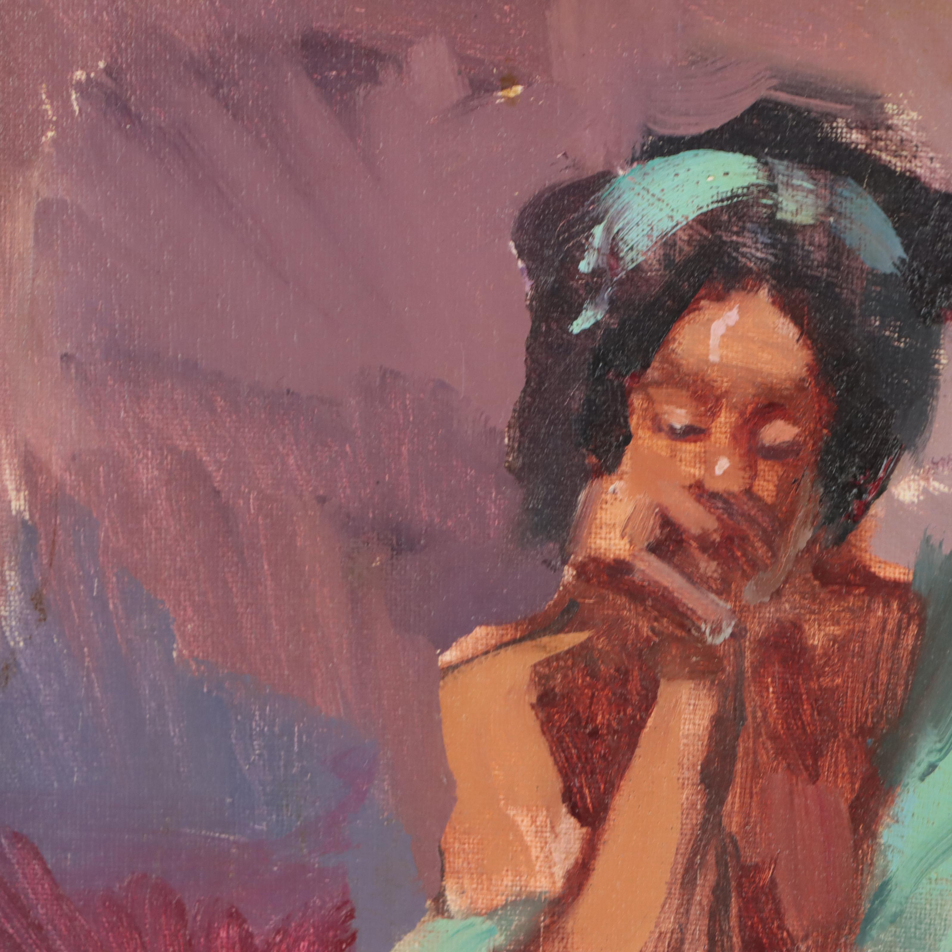 Randall Sexton Figure Study Oil Painting "Judith," 2017