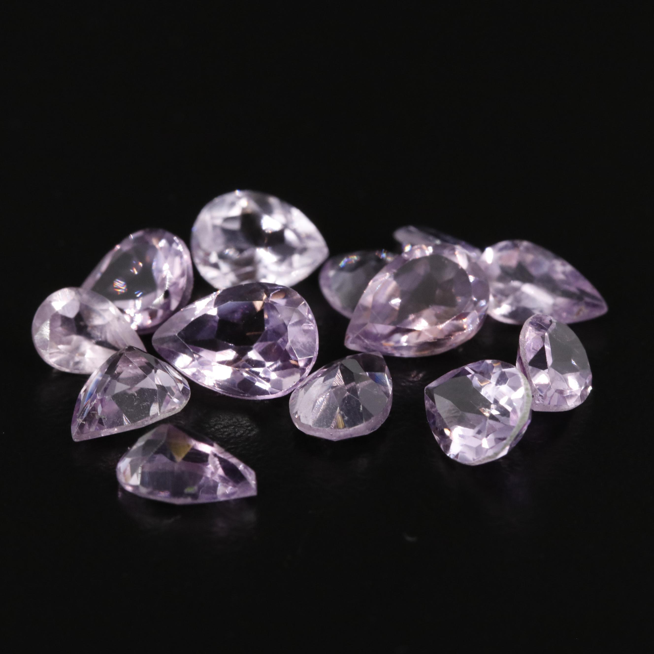 Loose 11.89 CTW Amethyst