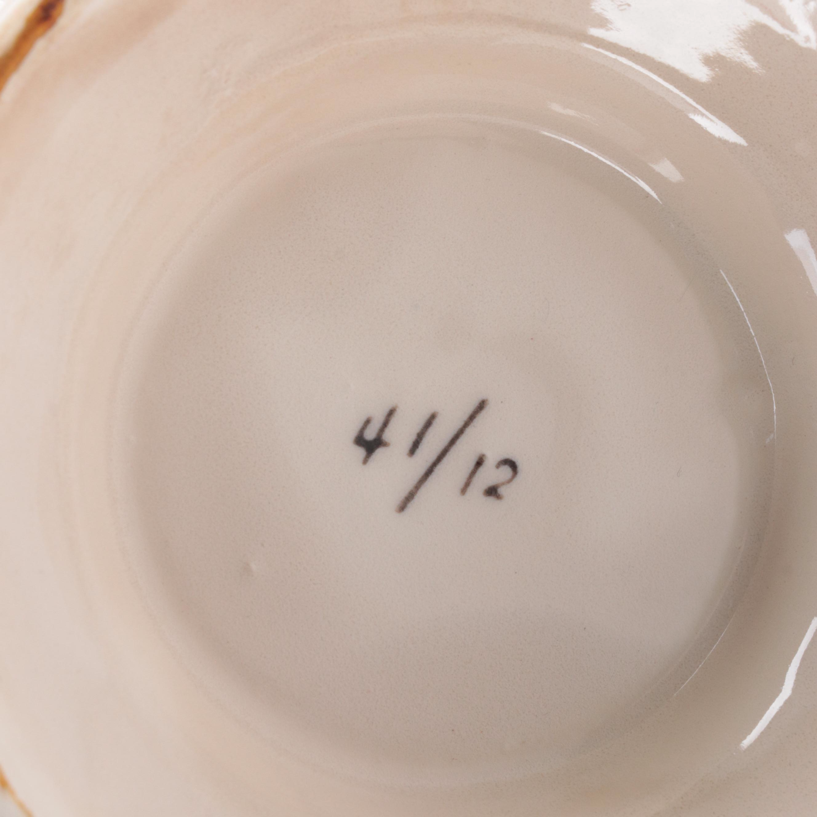 Russian Gzhel and Other Earthenware Table Accessories