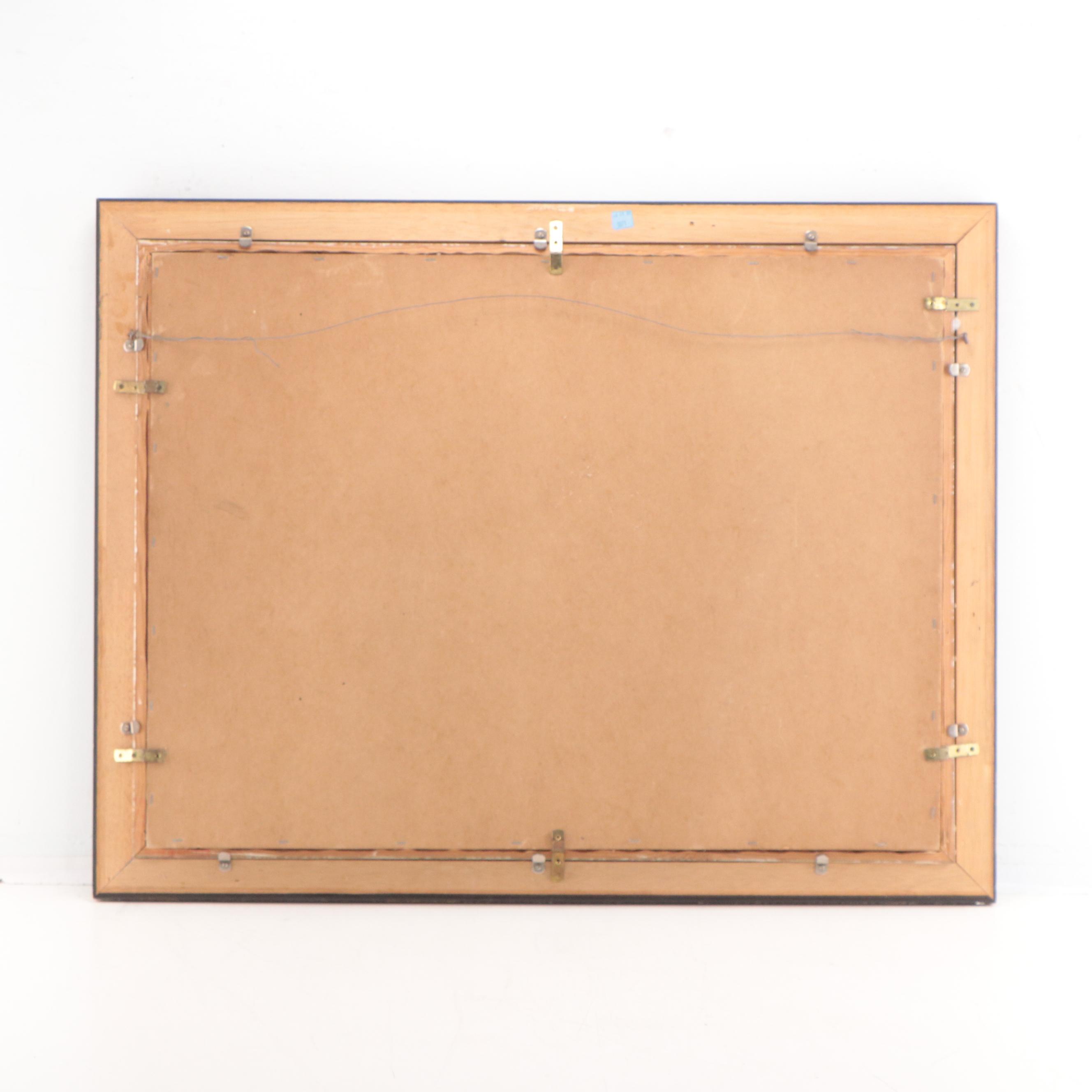 Pastoral Portrait Oil Painting of a Horse, Early-Mid-20th Century