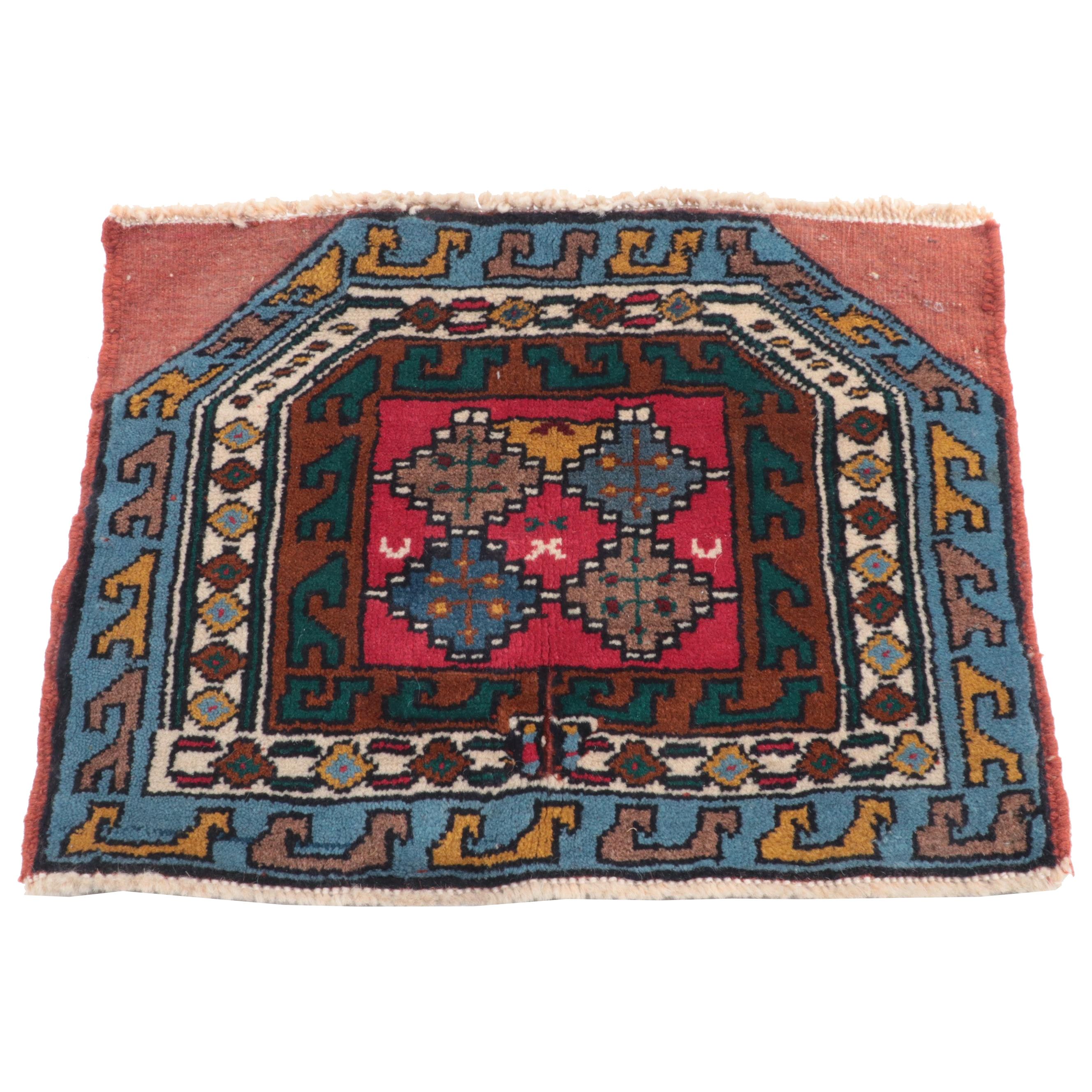Persian Khorasan Hand Knotted Wool Saddle Cover