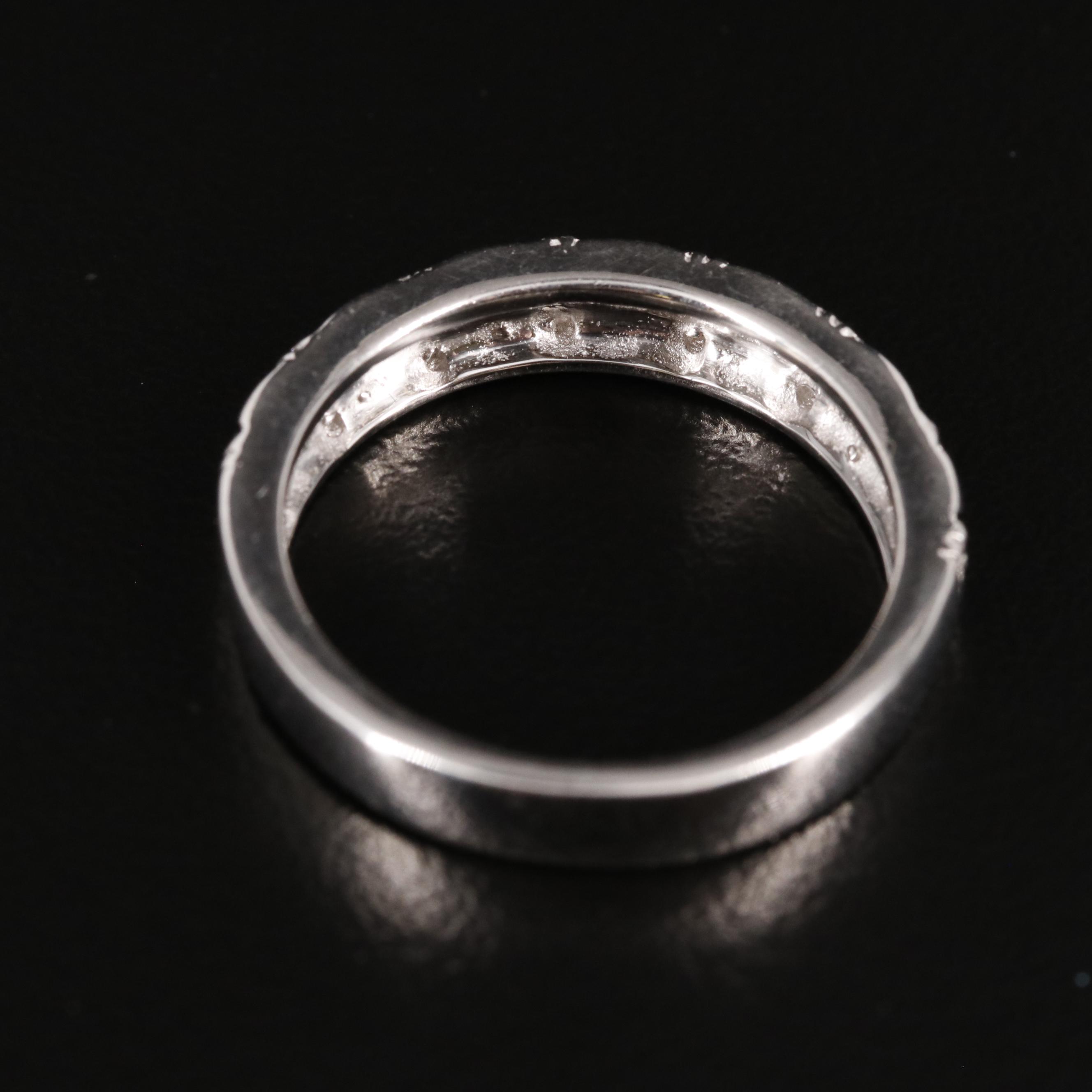 Sterling and Cubic Zirconia Ring