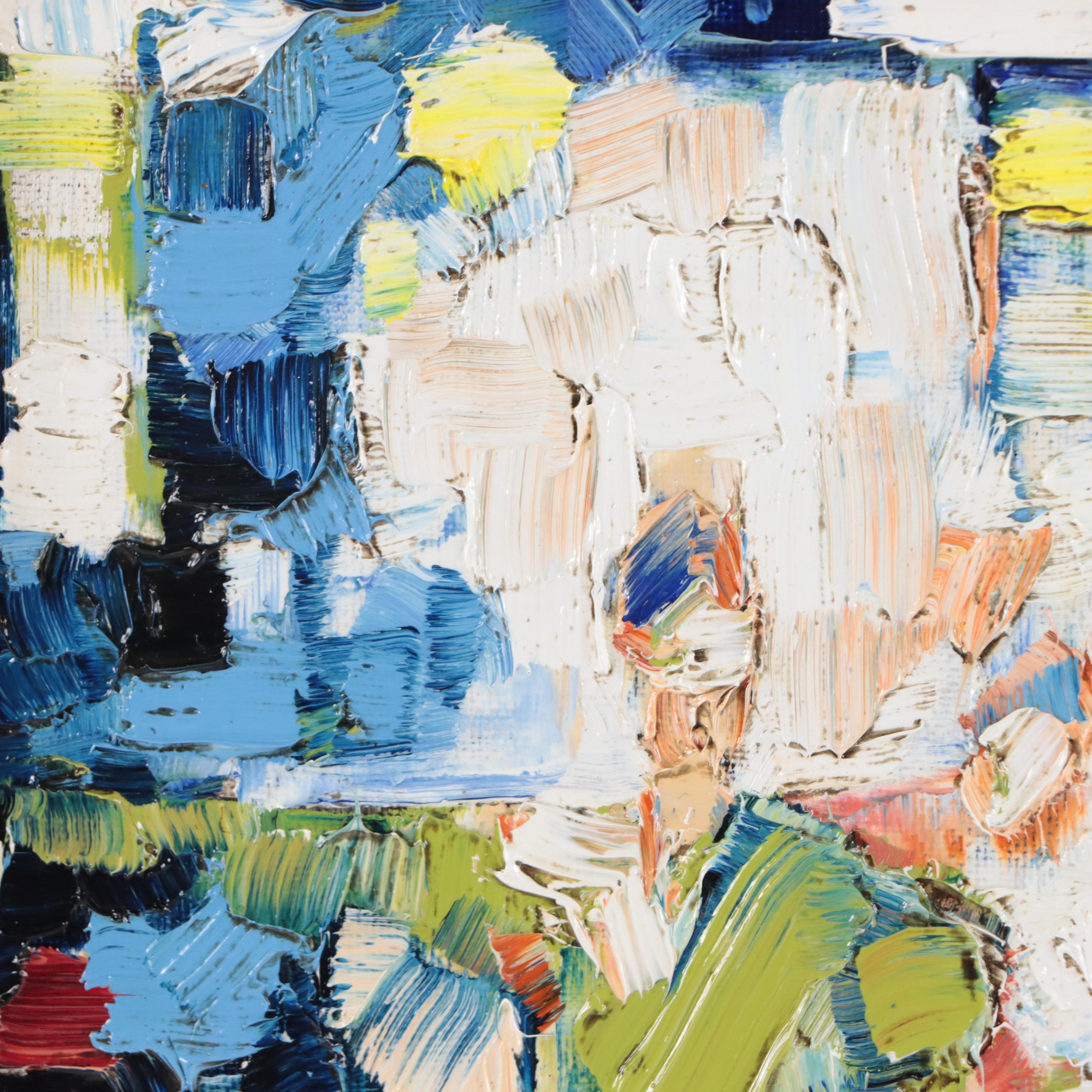 Serguei Novitchkov Figural Oil Painting "Environment Visualization," 2023