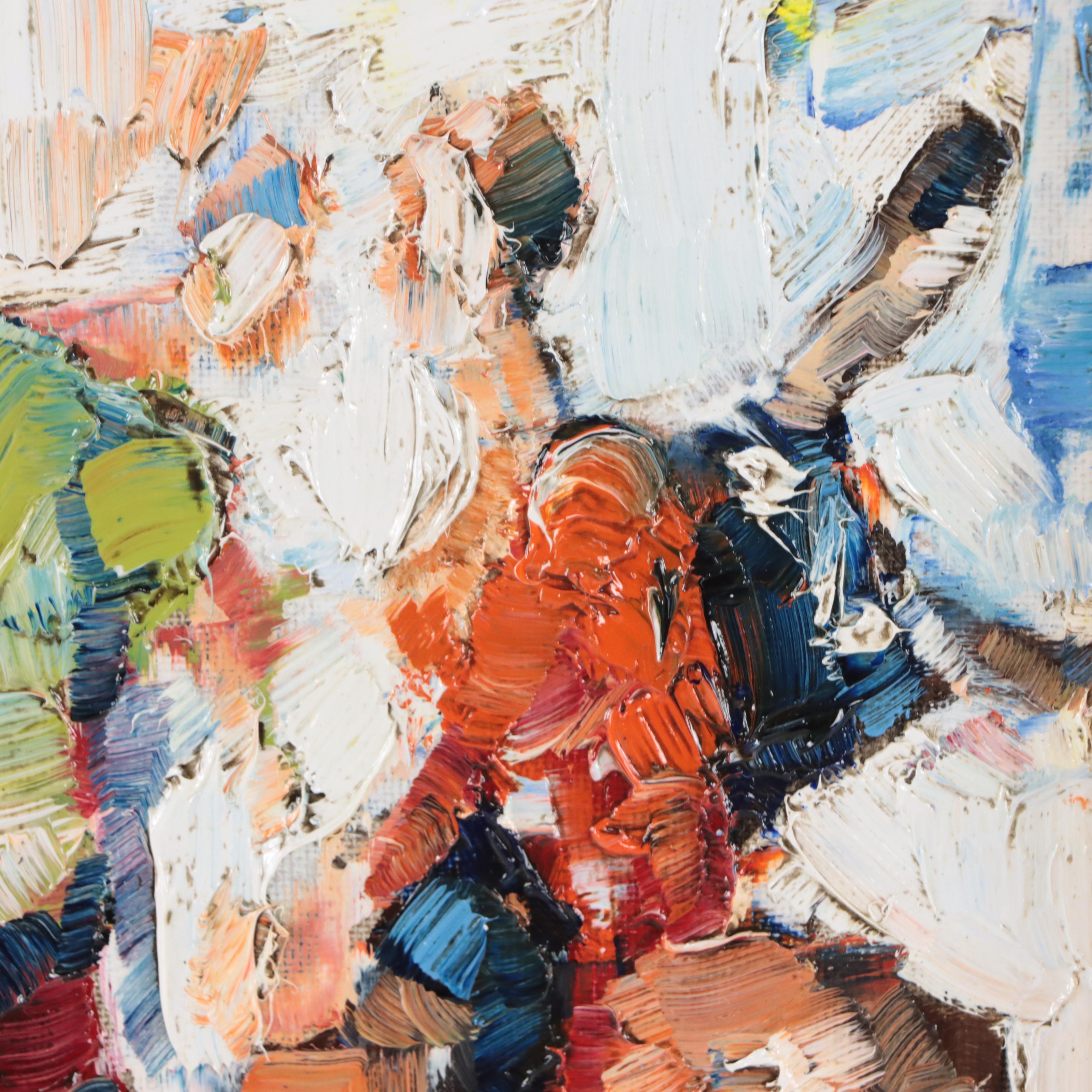 Serguei Novitchkov Figural Oil Painting "Environment Visualization," 2023