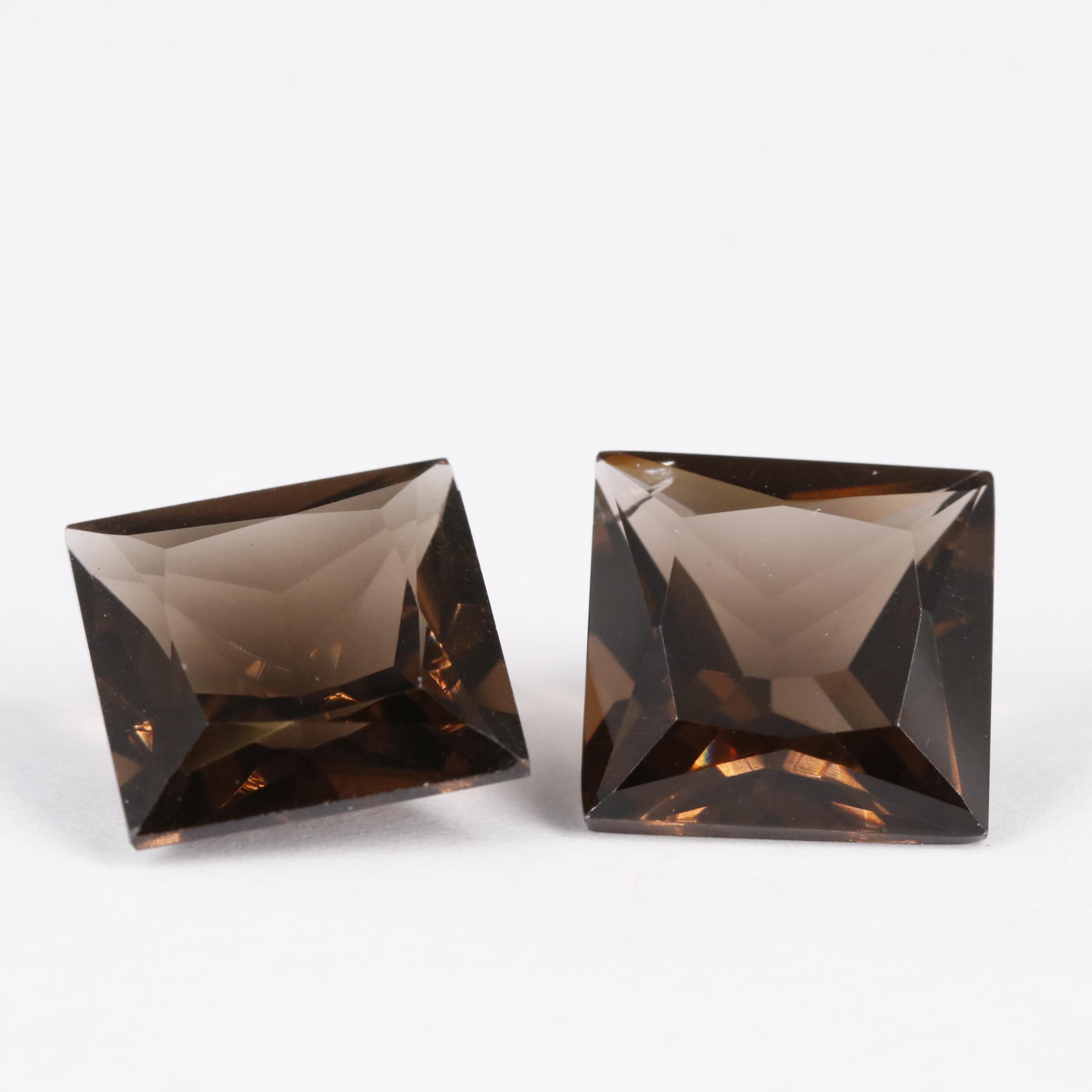 Loose 14.80 CTW Smoky Quartz