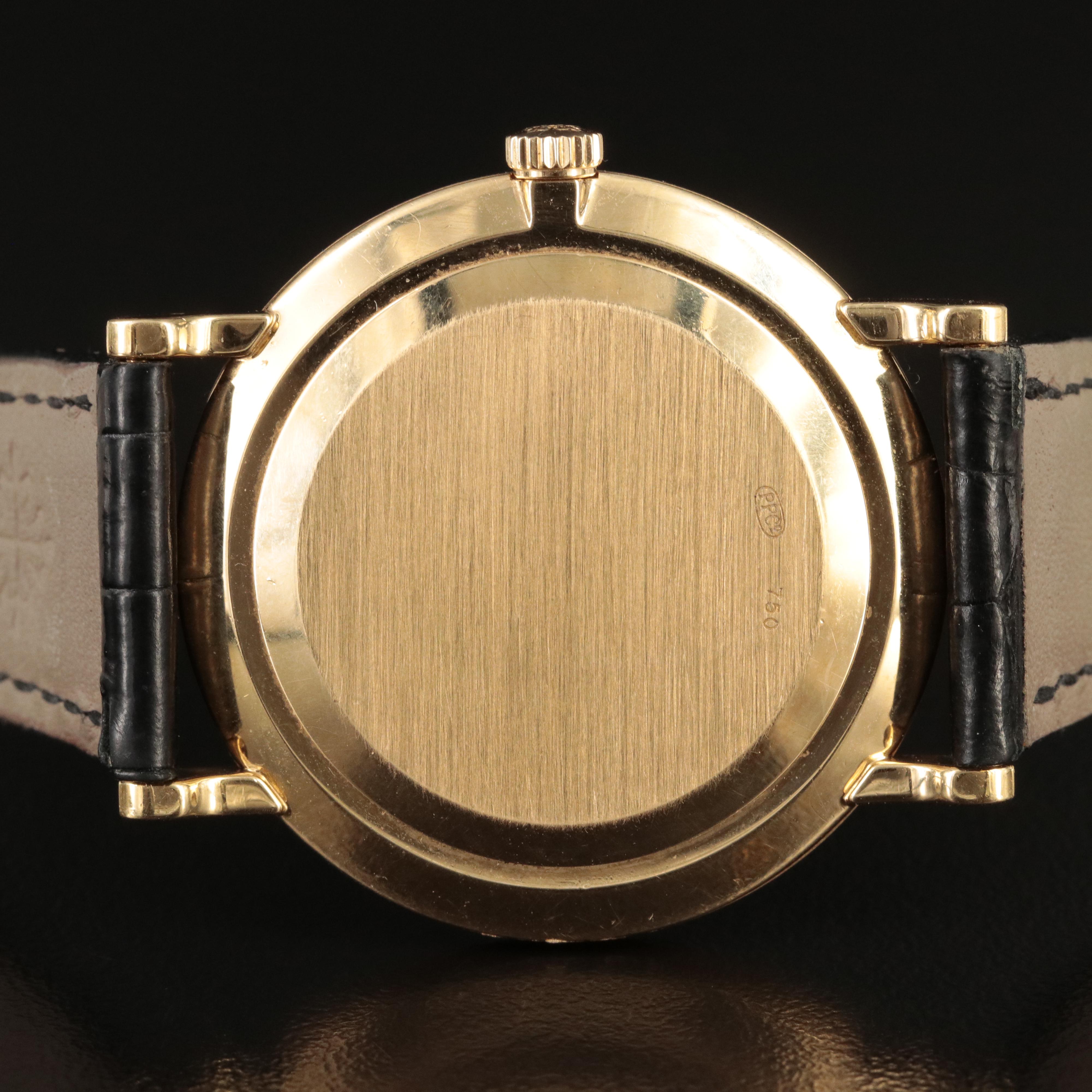 18K Patek Philippe for Tiffany & Co. Calatrava Hobnail Case Watch