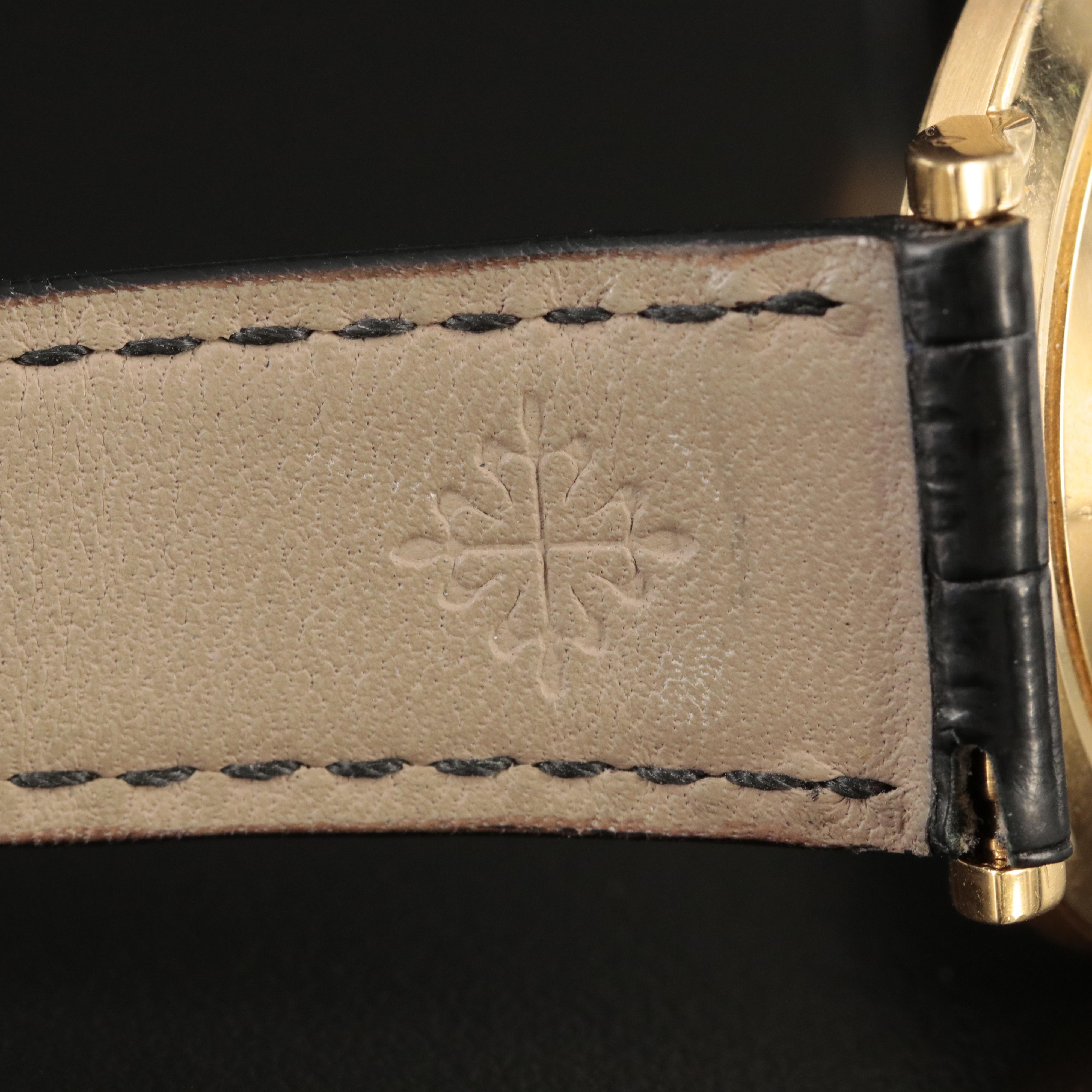 18K Patek Philippe for Tiffany & Co. Calatrava Hobnail Case Watch