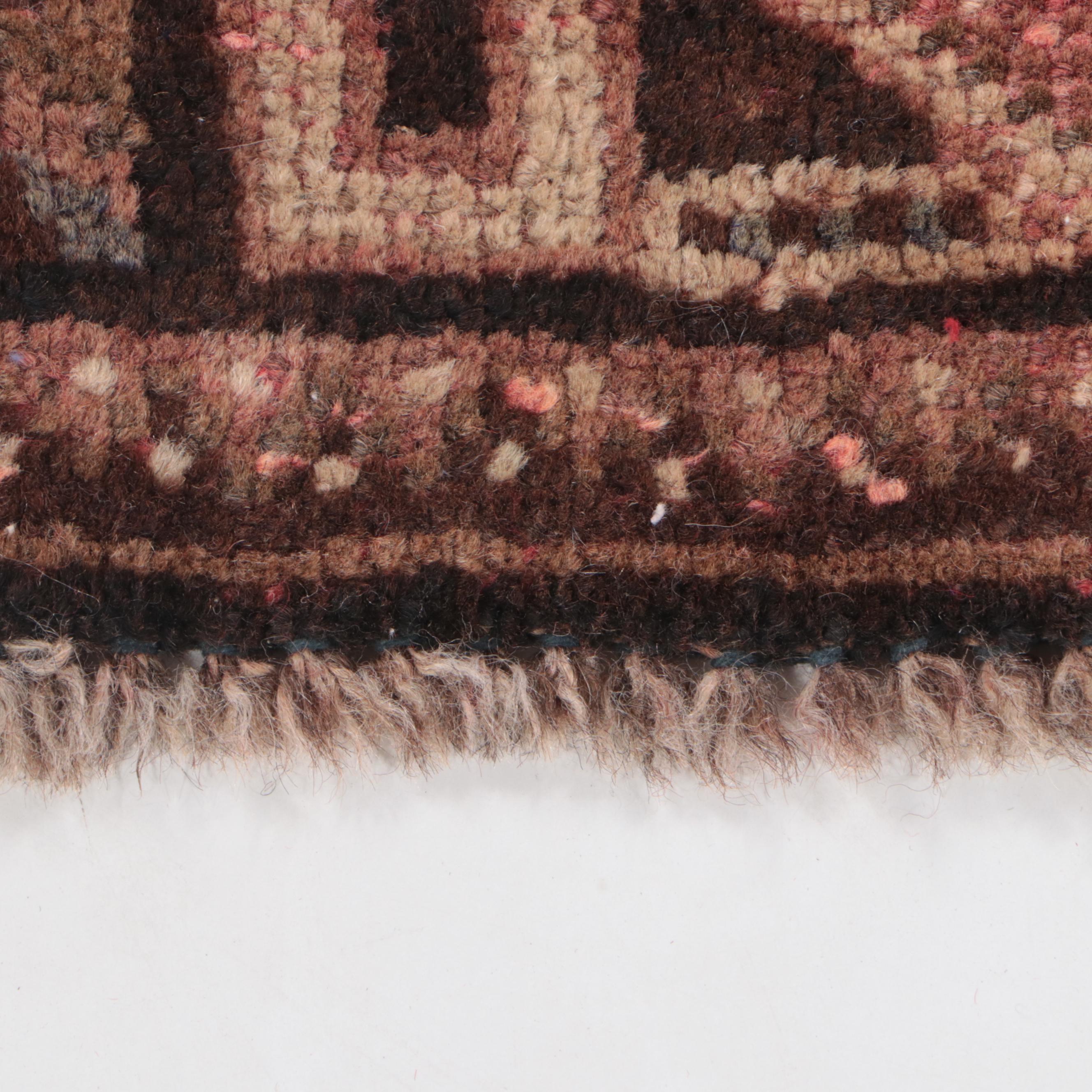 3'4 x 5'2 Hand-Knotted Persian Qashqai Area Rug