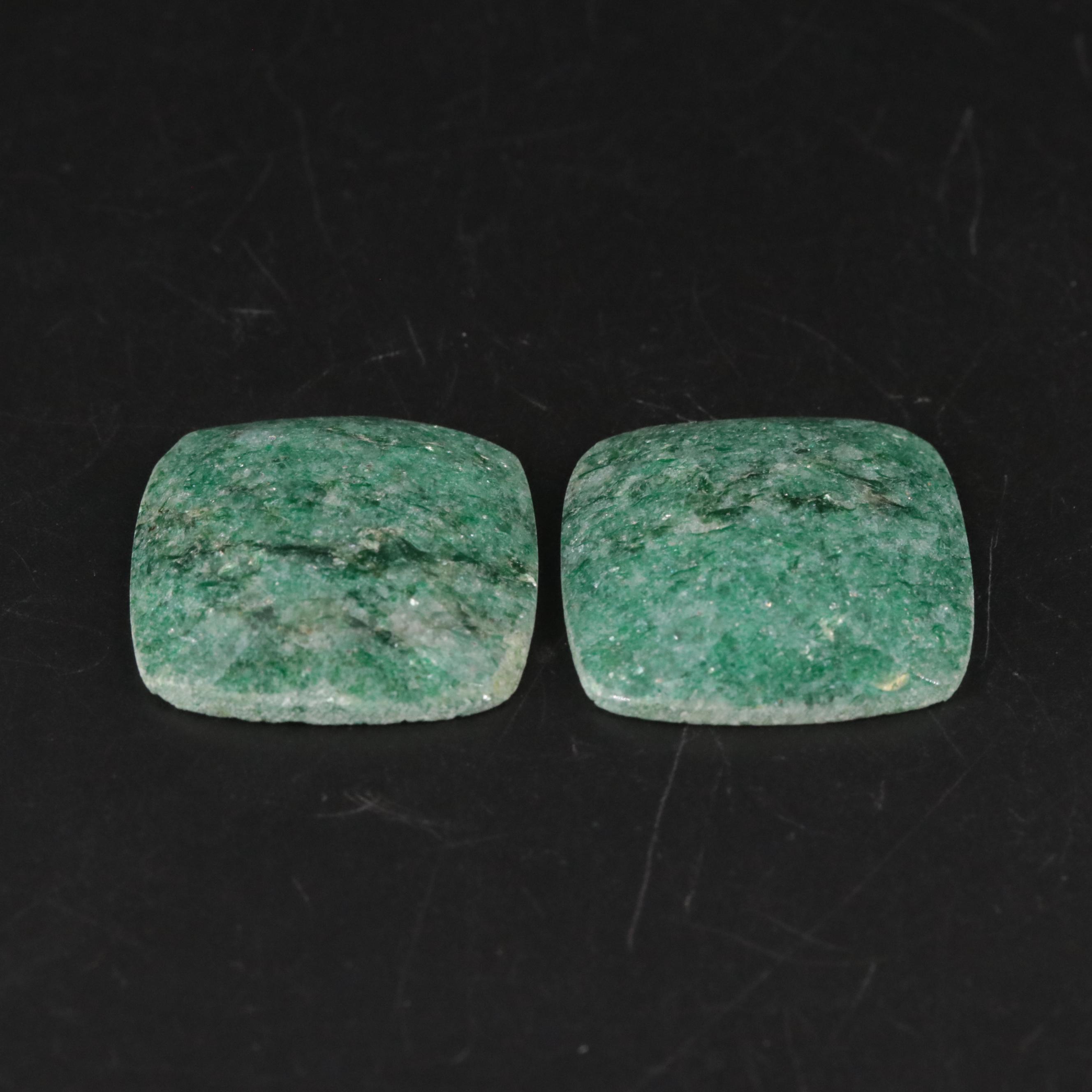 Loose 51.85 CTW Green Aventurine