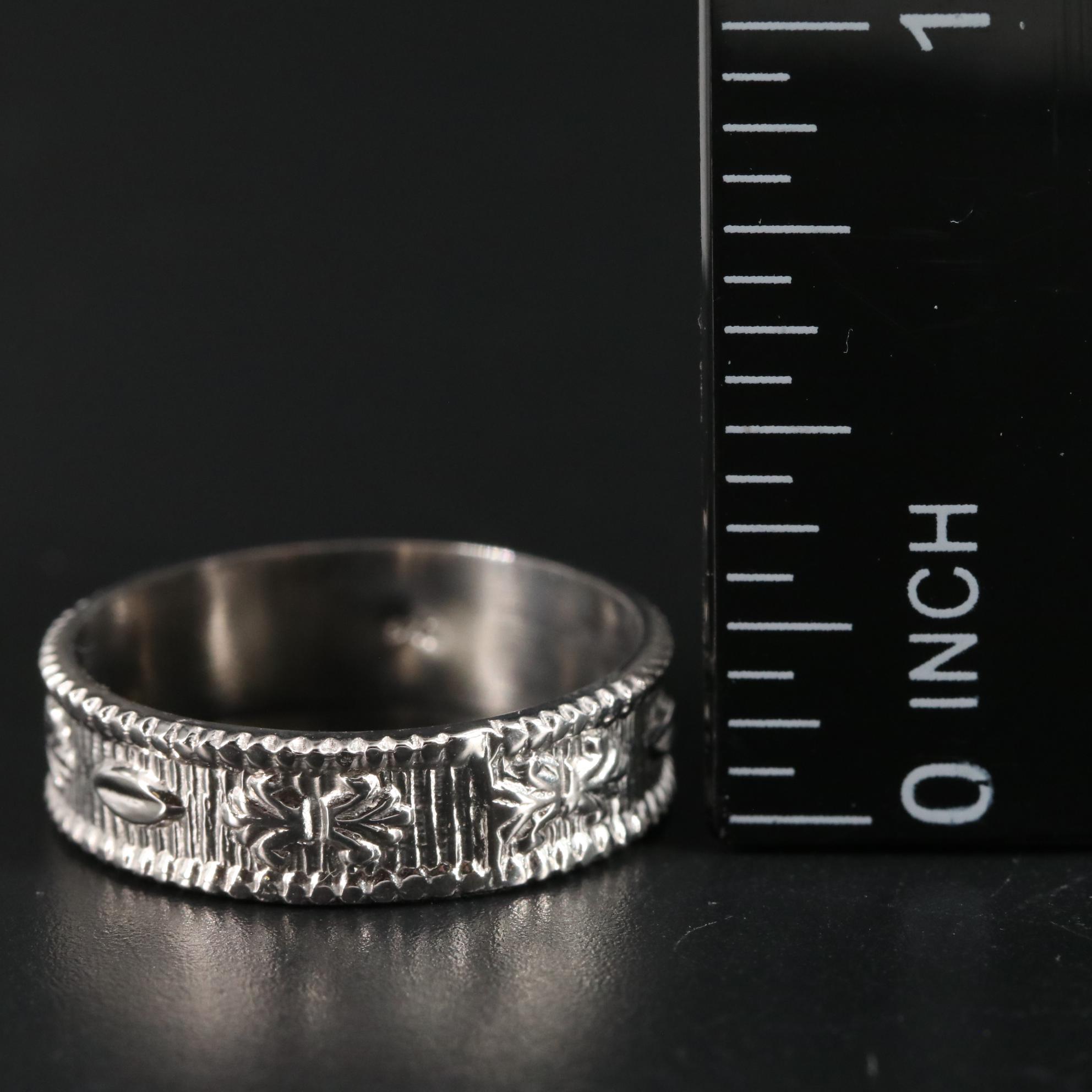Sterling Band Ring