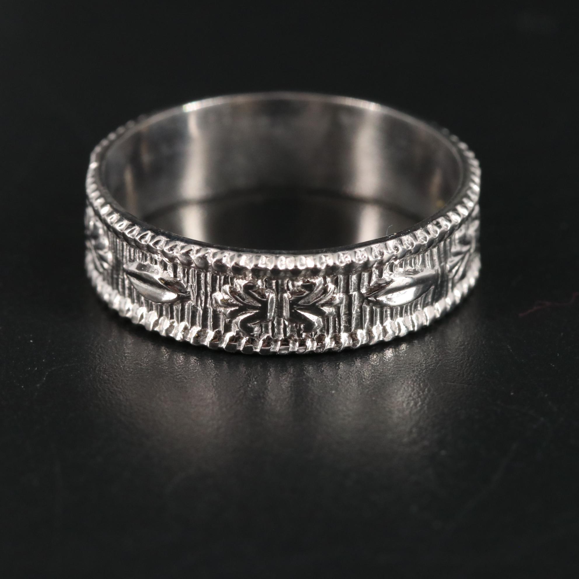 Sterling Band Ring