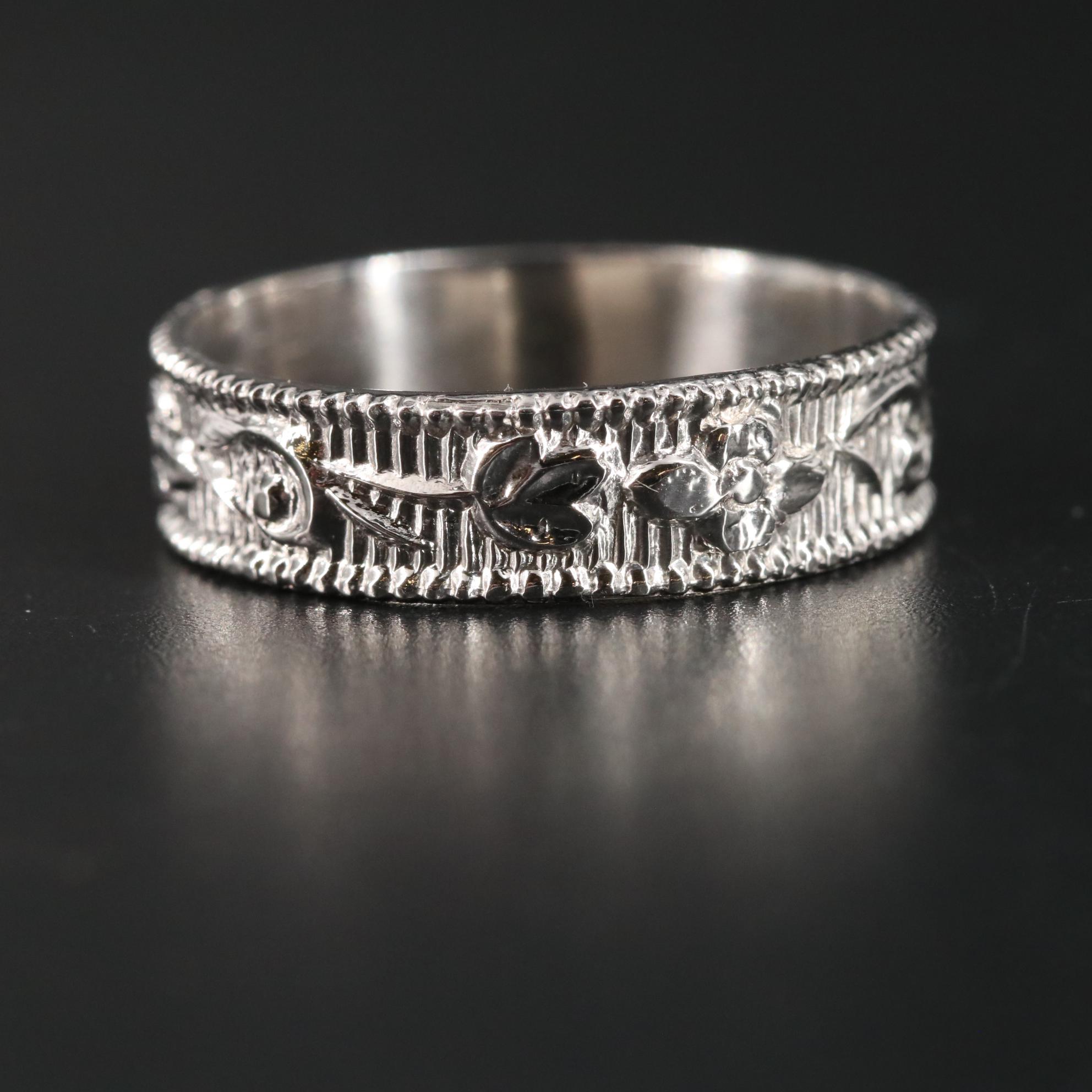 Sterling Band Ring