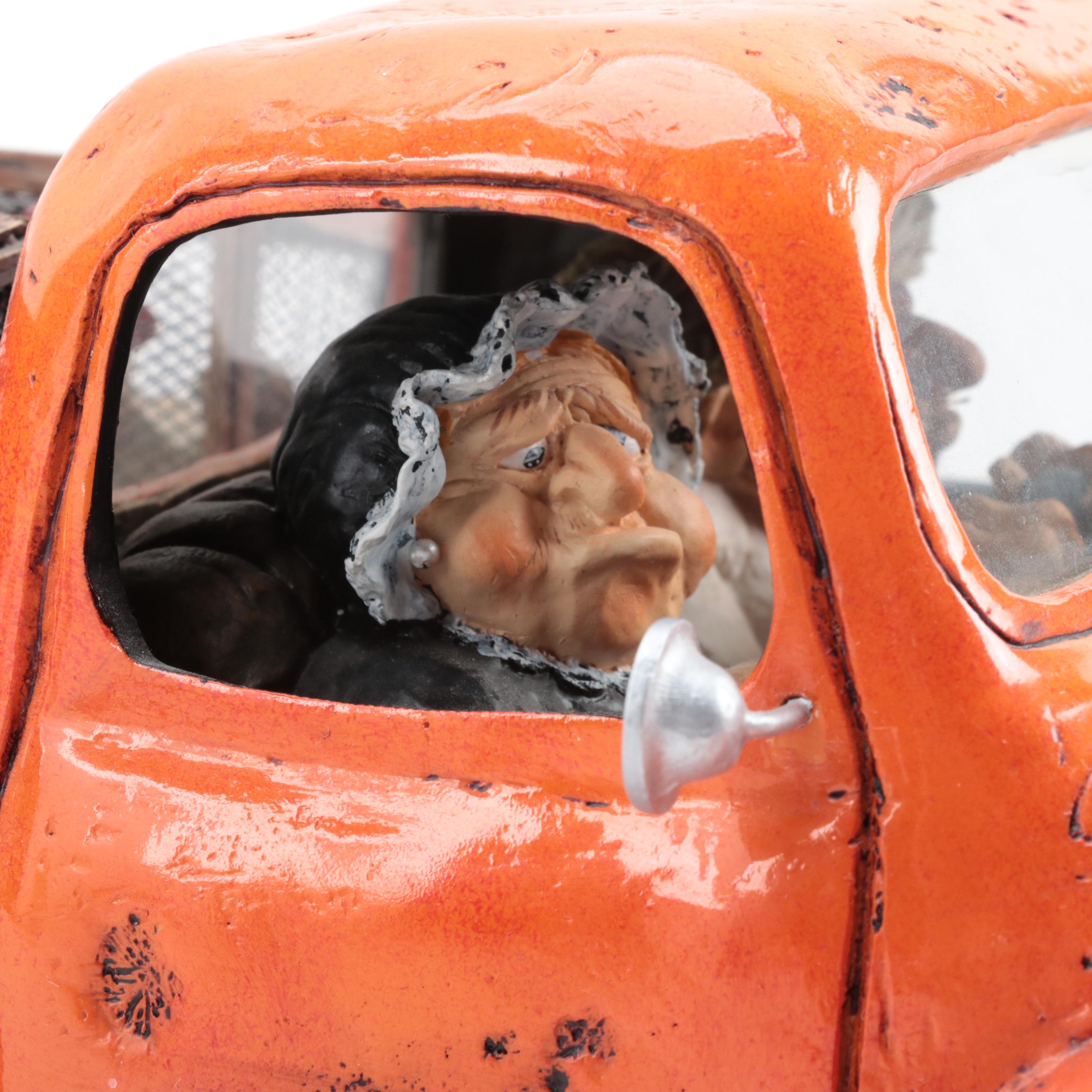 Grillermo Forchino "The Farmers Pick-Up" Composite Sculpture, 2003