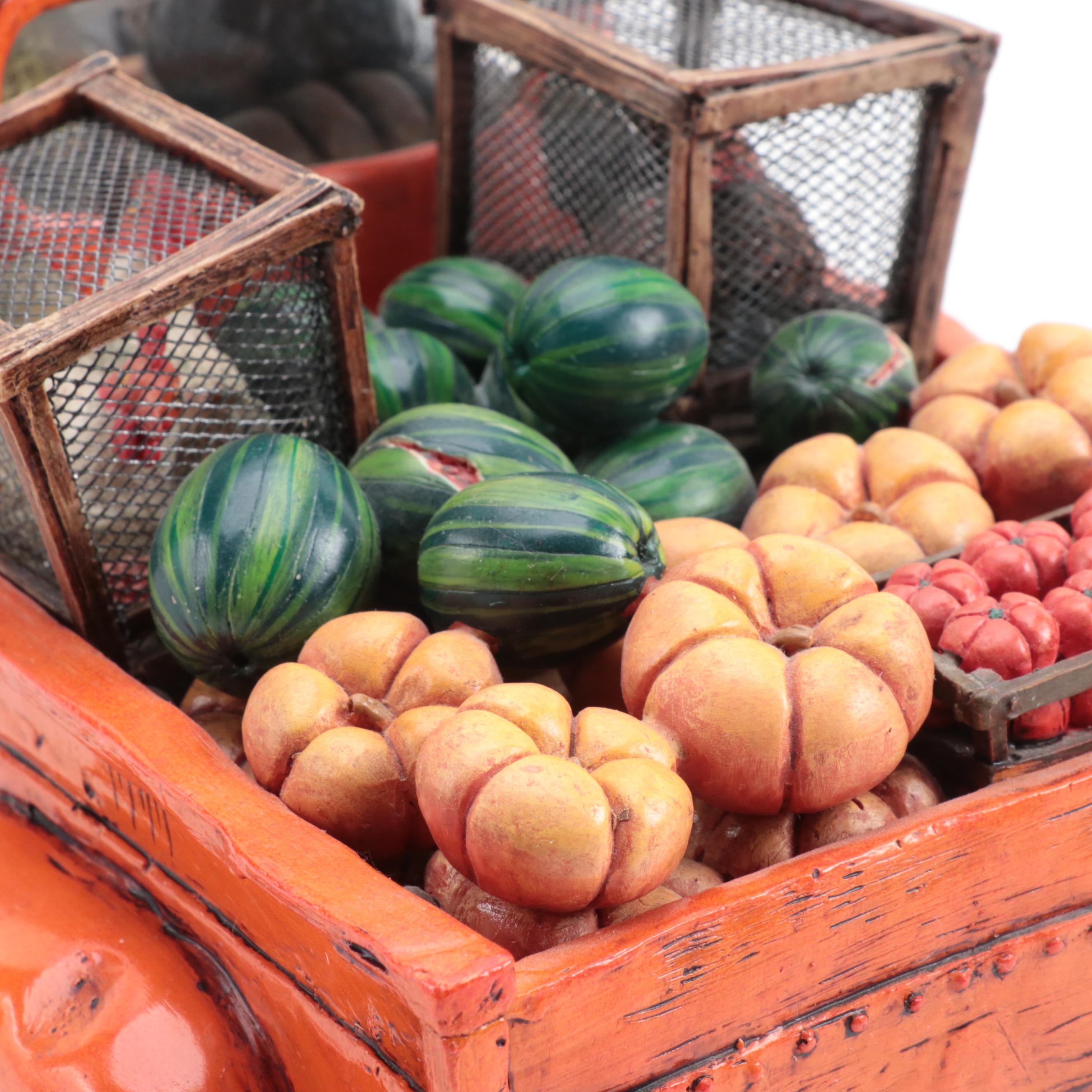 Grillermo Forchino "The Farmers Pick-Up" Composite Sculpture, 2003
