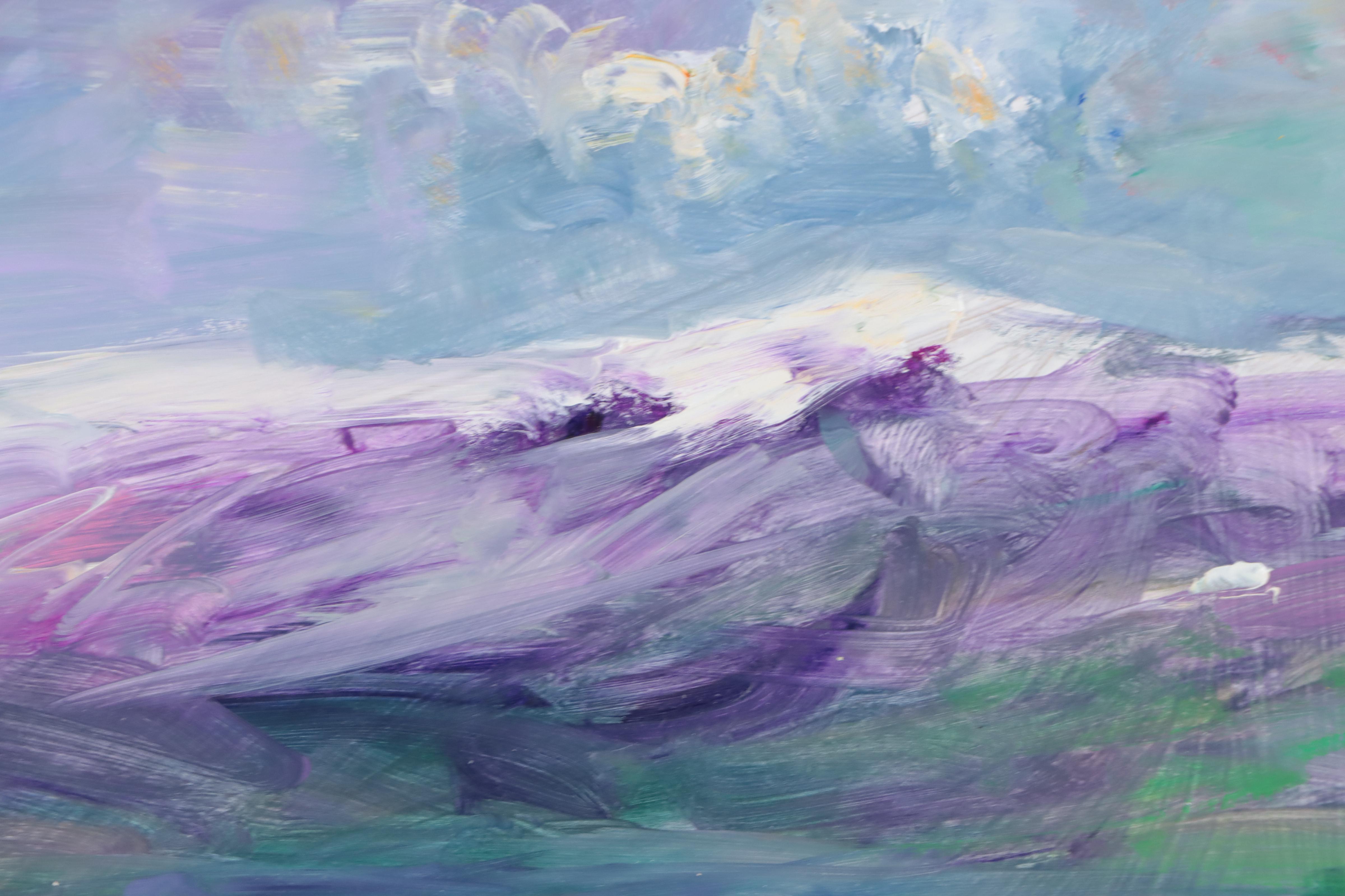 Nino Pippa Oil Painting "Provence - In Van Gogh Footsteps," 2017