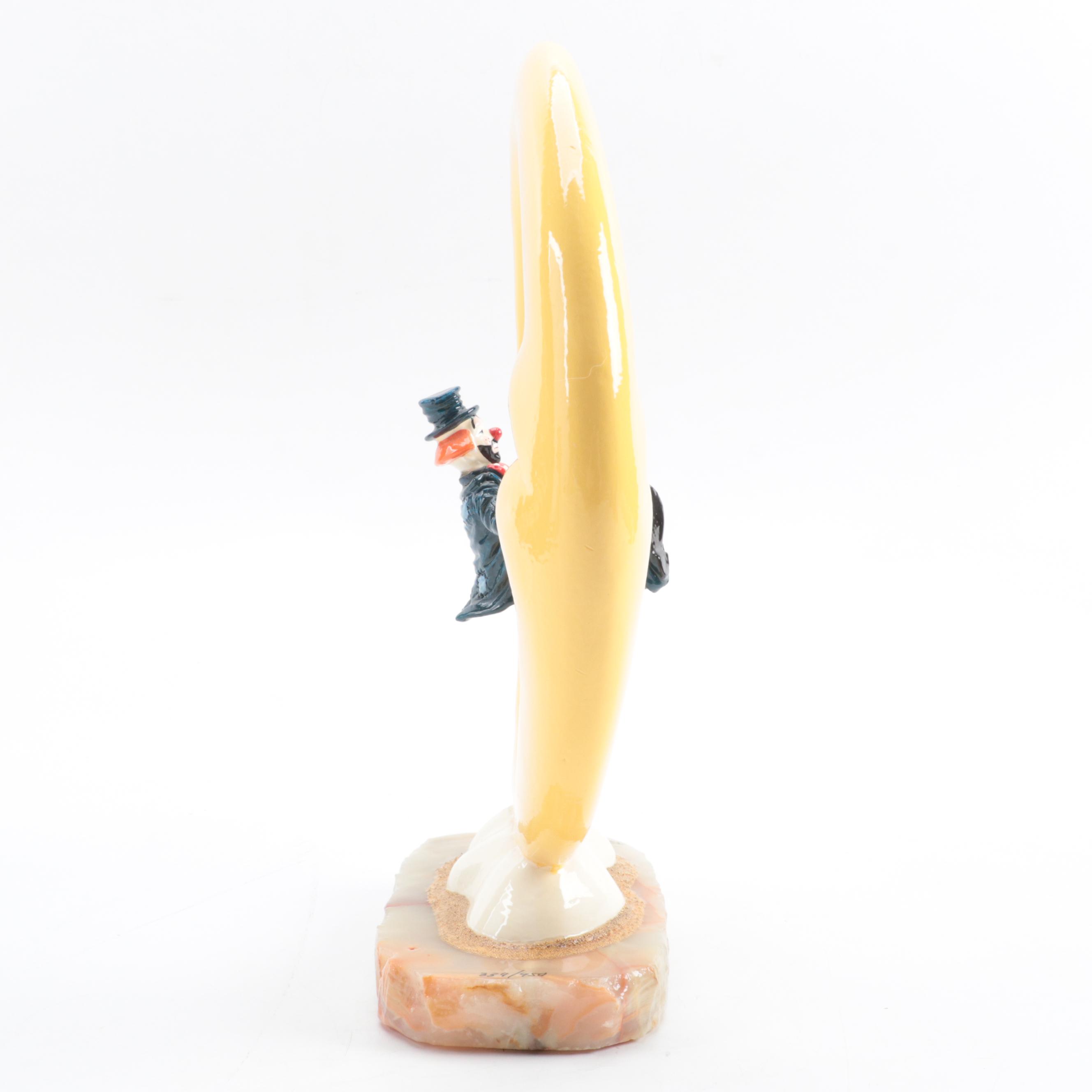 Ron Lee "Over the Moon" Composite Sculpture, 1999