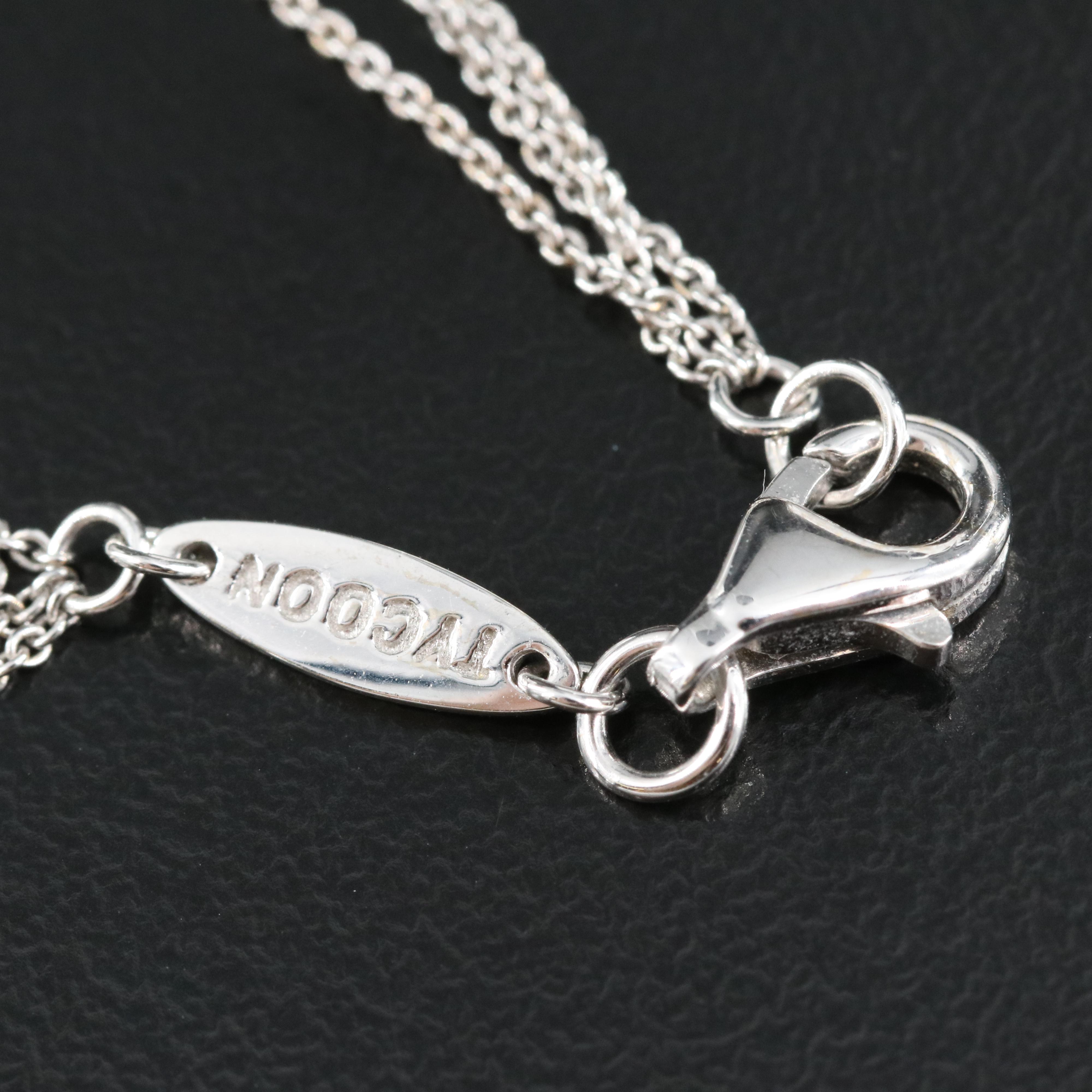 Mirabelle Sapphire and Diamond Purse Pendant on Tycoon Chain