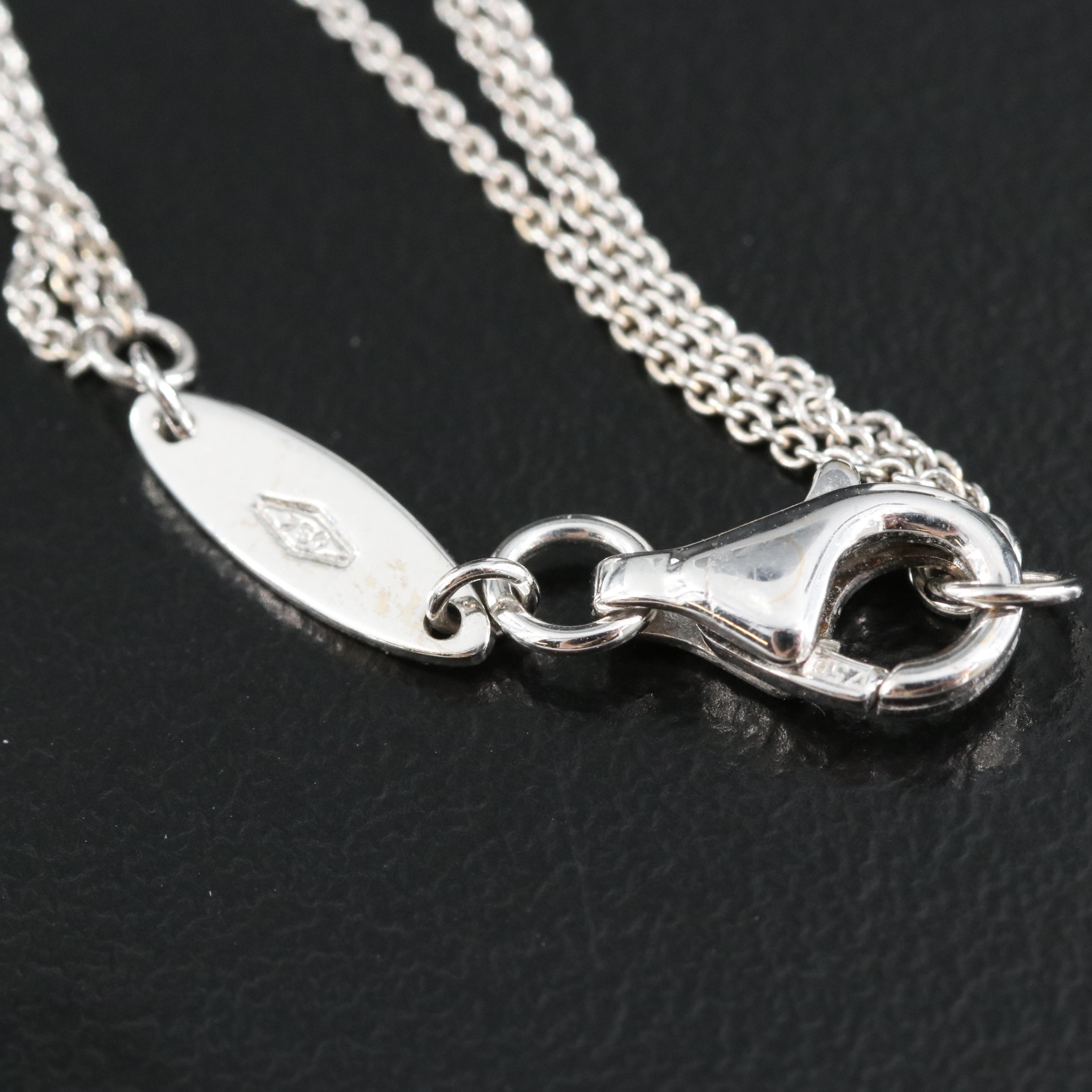 Mirabelle Sapphire and Diamond Purse Pendant on Tycoon Chain