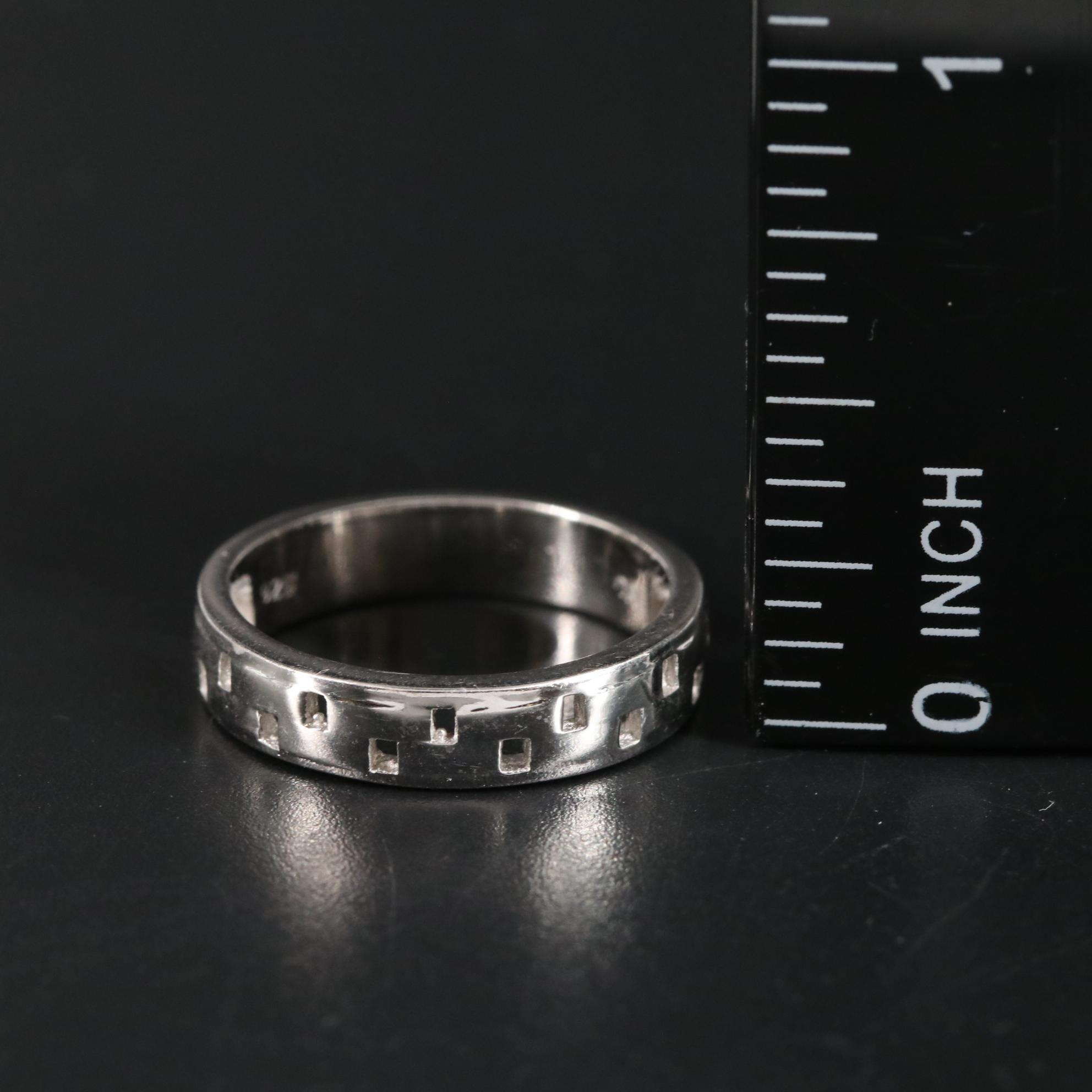 Sterling Band Ring