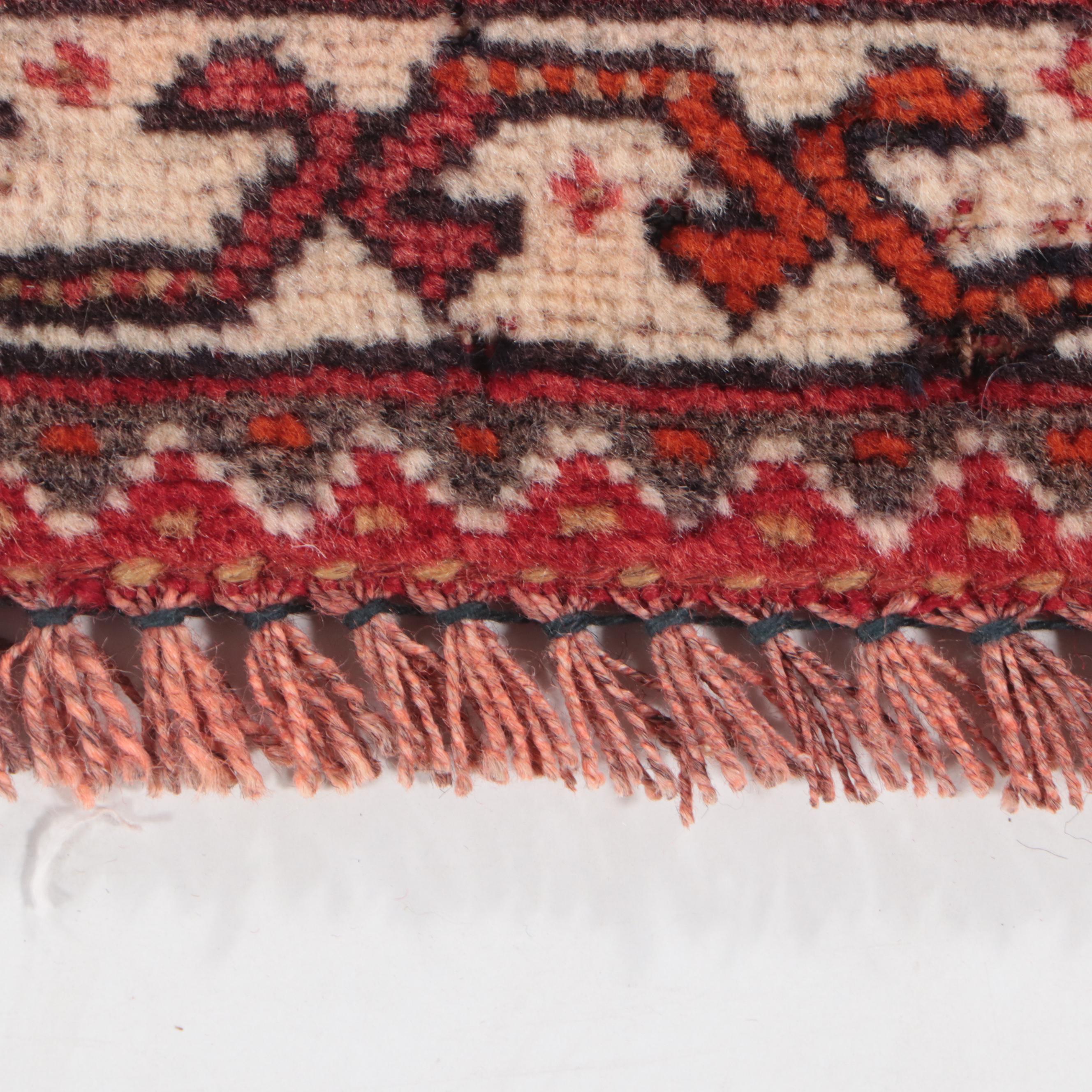 1'11 x 2' Hand-Knotted Persian Lurs Floor Mat