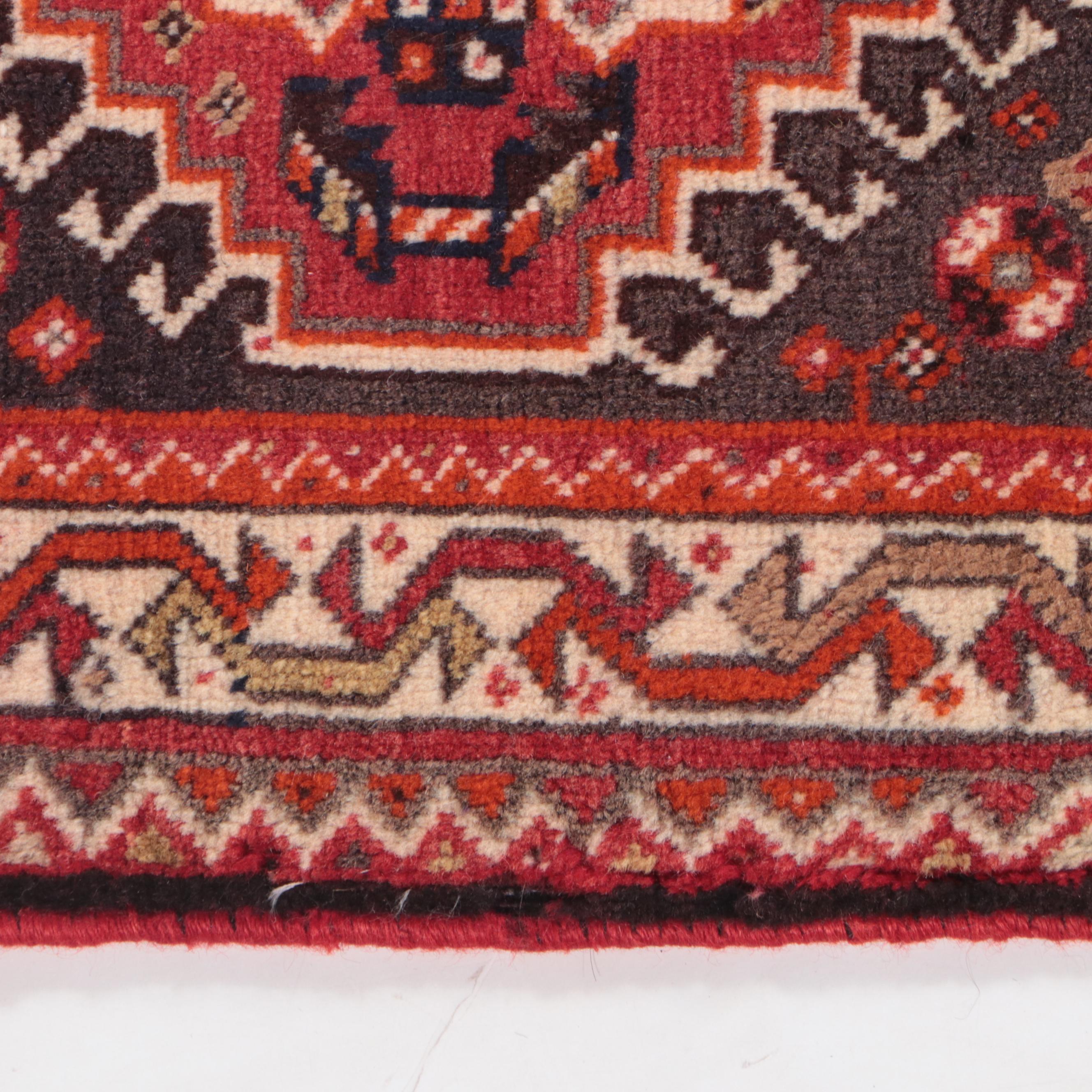 1'11 x 2' Hand-Knotted Persian Lurs Floor Mat