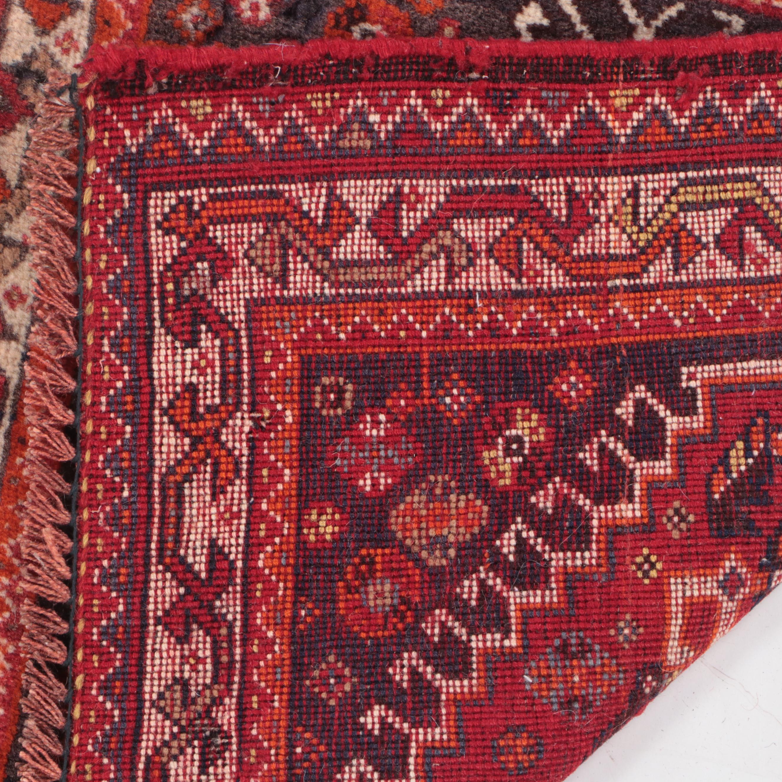 1'11 x 2' Hand-Knotted Persian Lurs Floor Mat