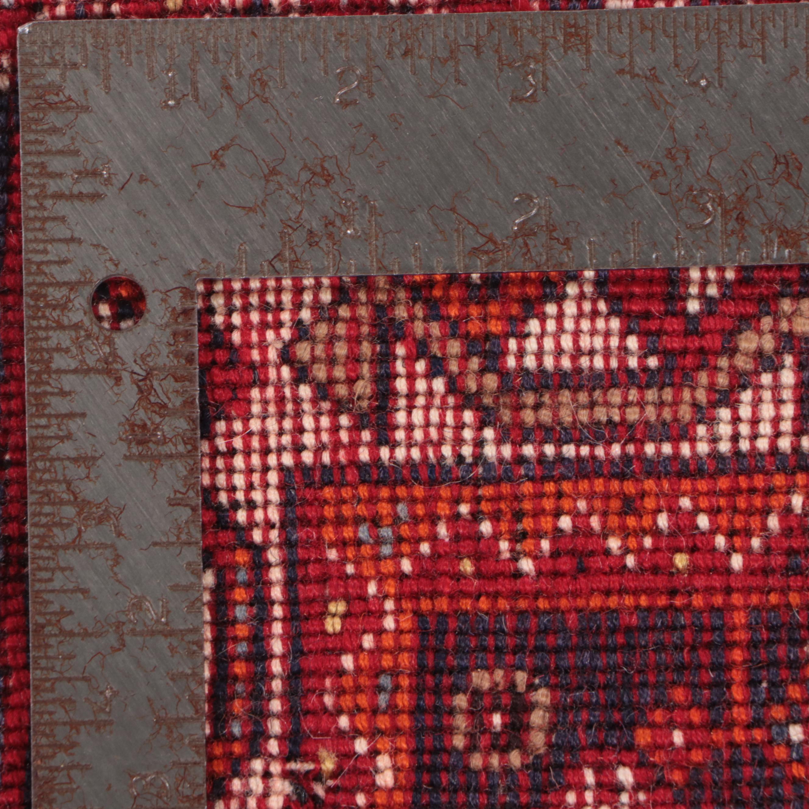 1'11 x 2' Hand-Knotted Persian Lurs Floor Mat