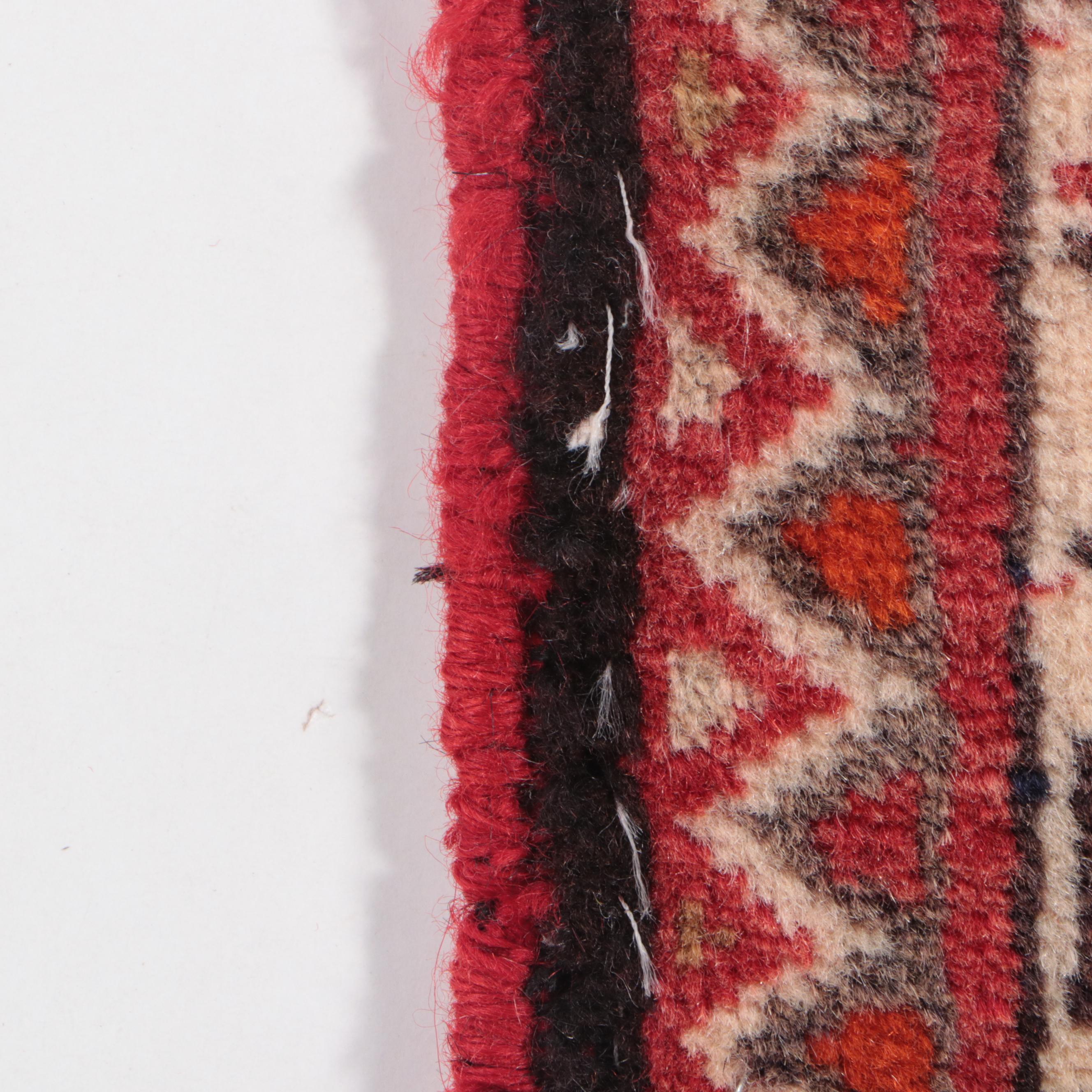 1'11 x 2' Hand-Knotted Persian Lurs Floor Mat