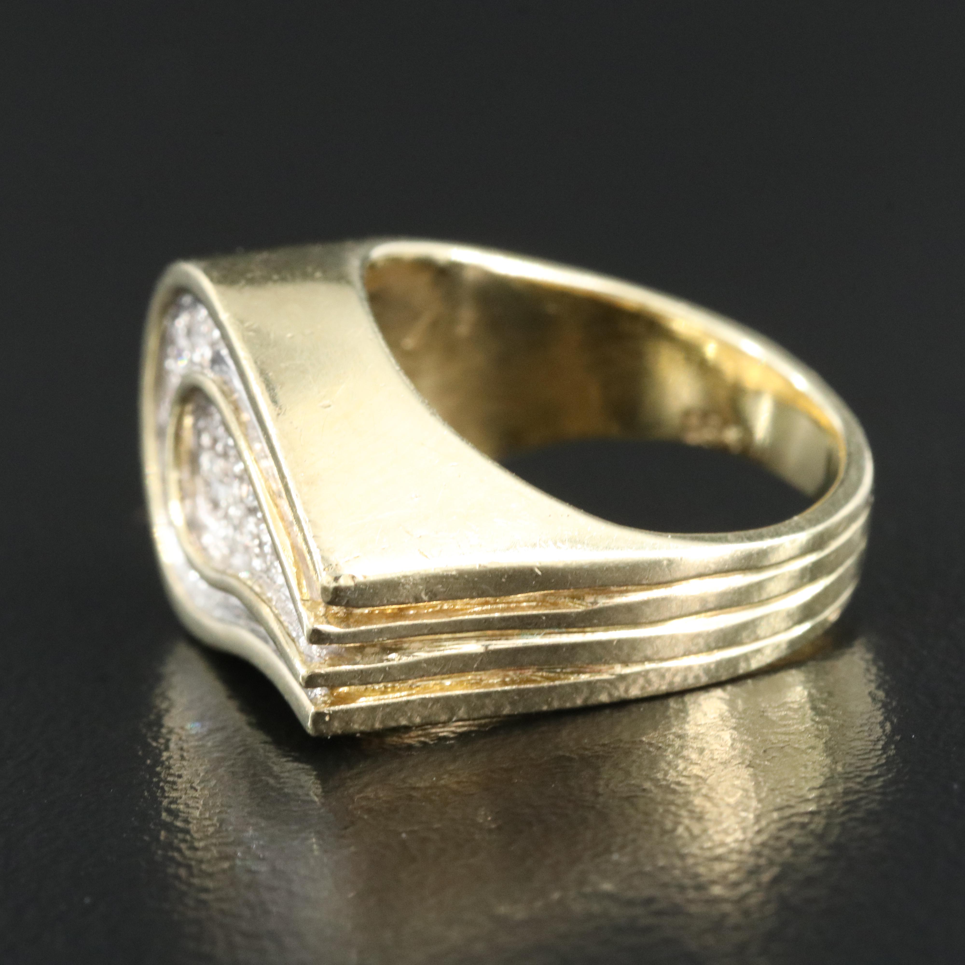 14K 0.37 CTW Diamond Ring