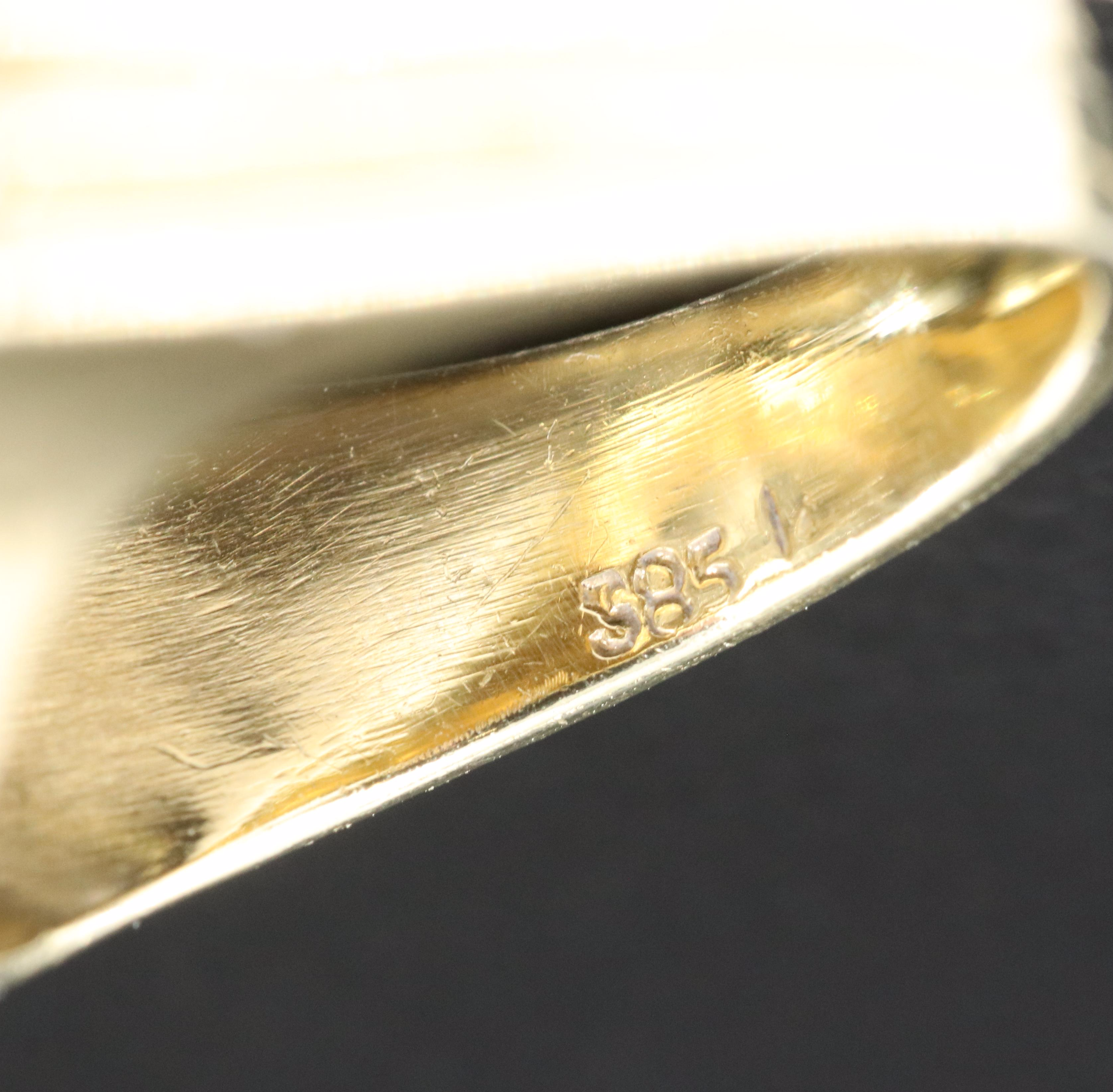 14K 0.37 CTW Diamond Ring