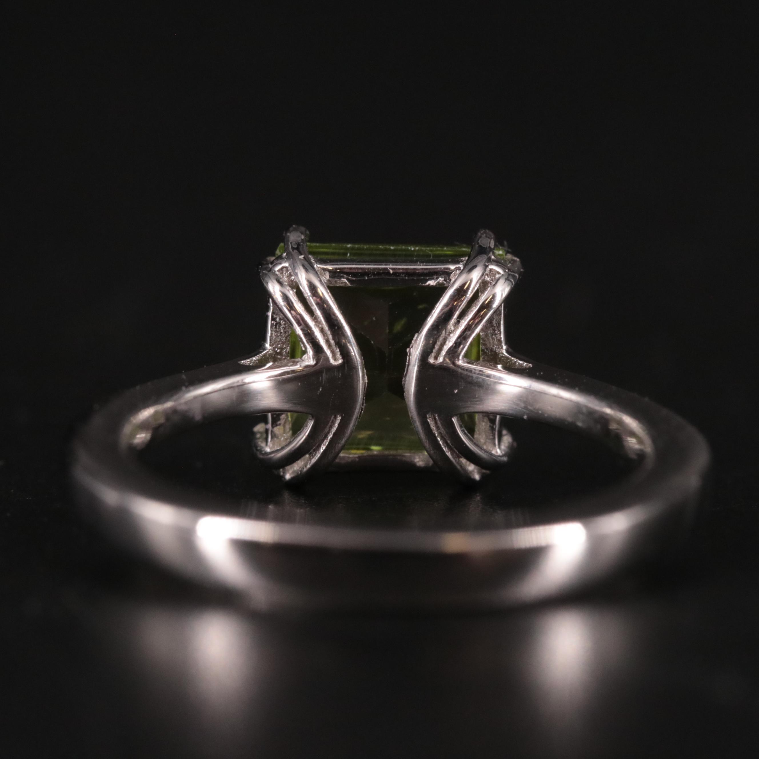 Sterling Peridot Ring