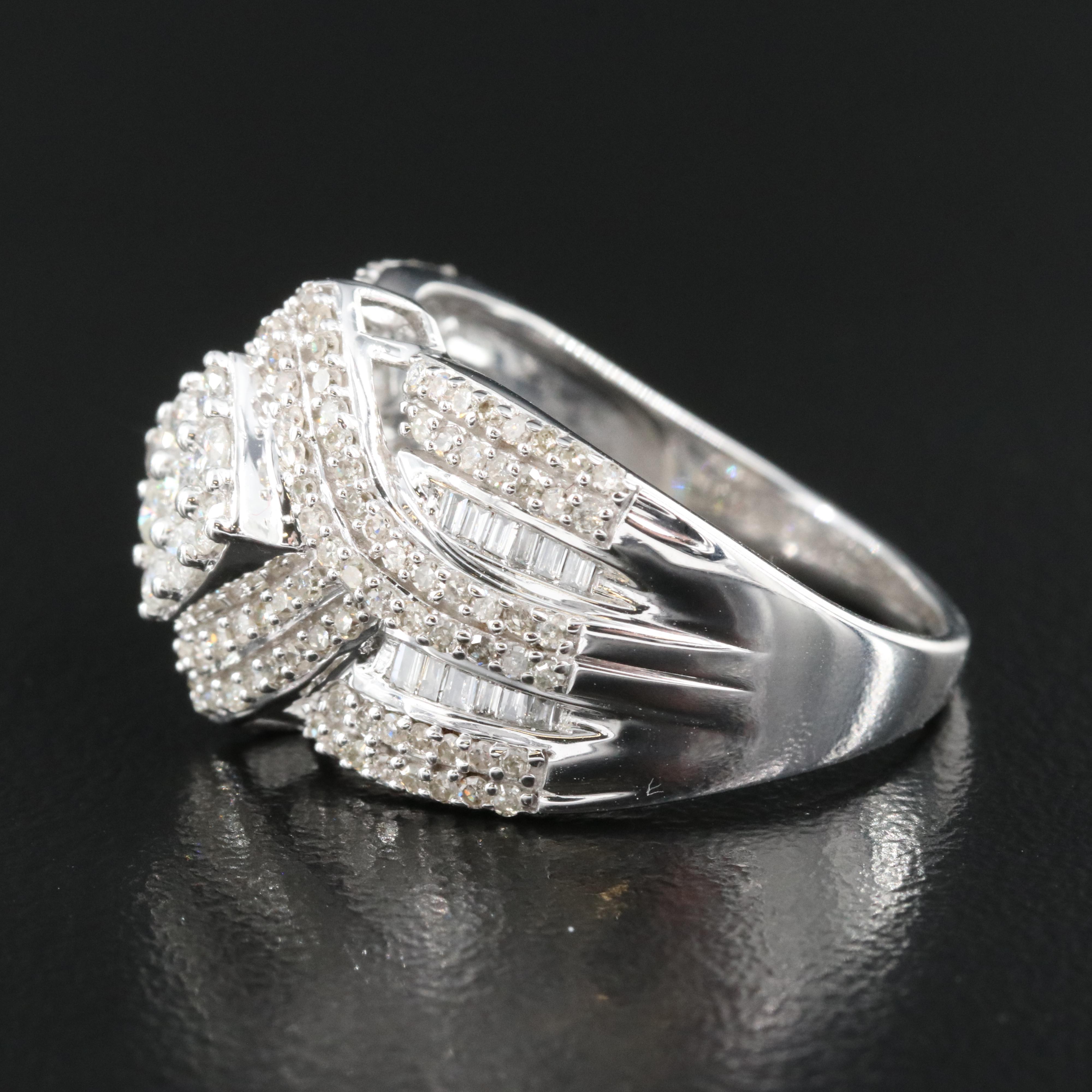 10K 0.92 CTW Diamond Ring