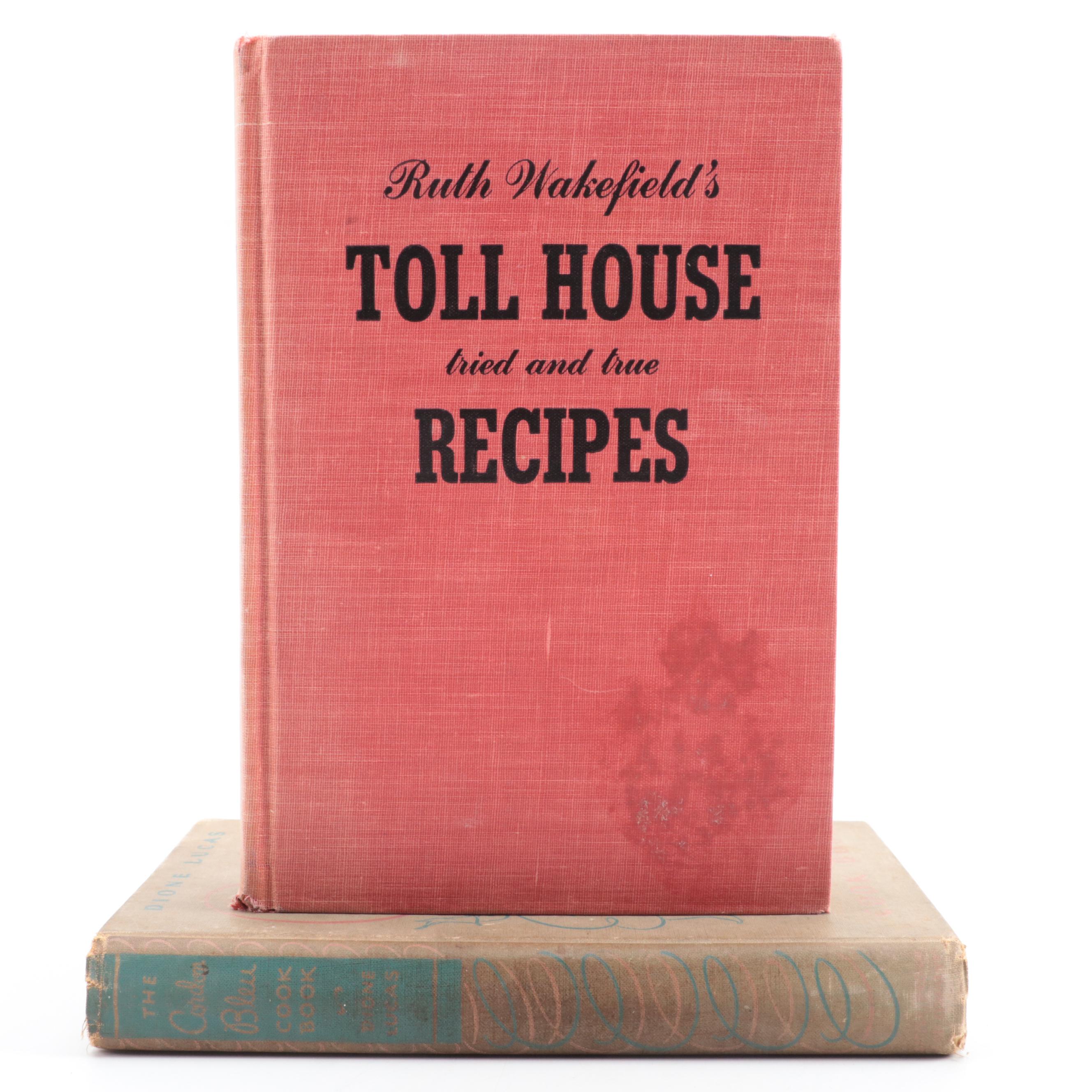 Signed "Toll House Tried and True Recipes by Ruth Graves Wakefield and More