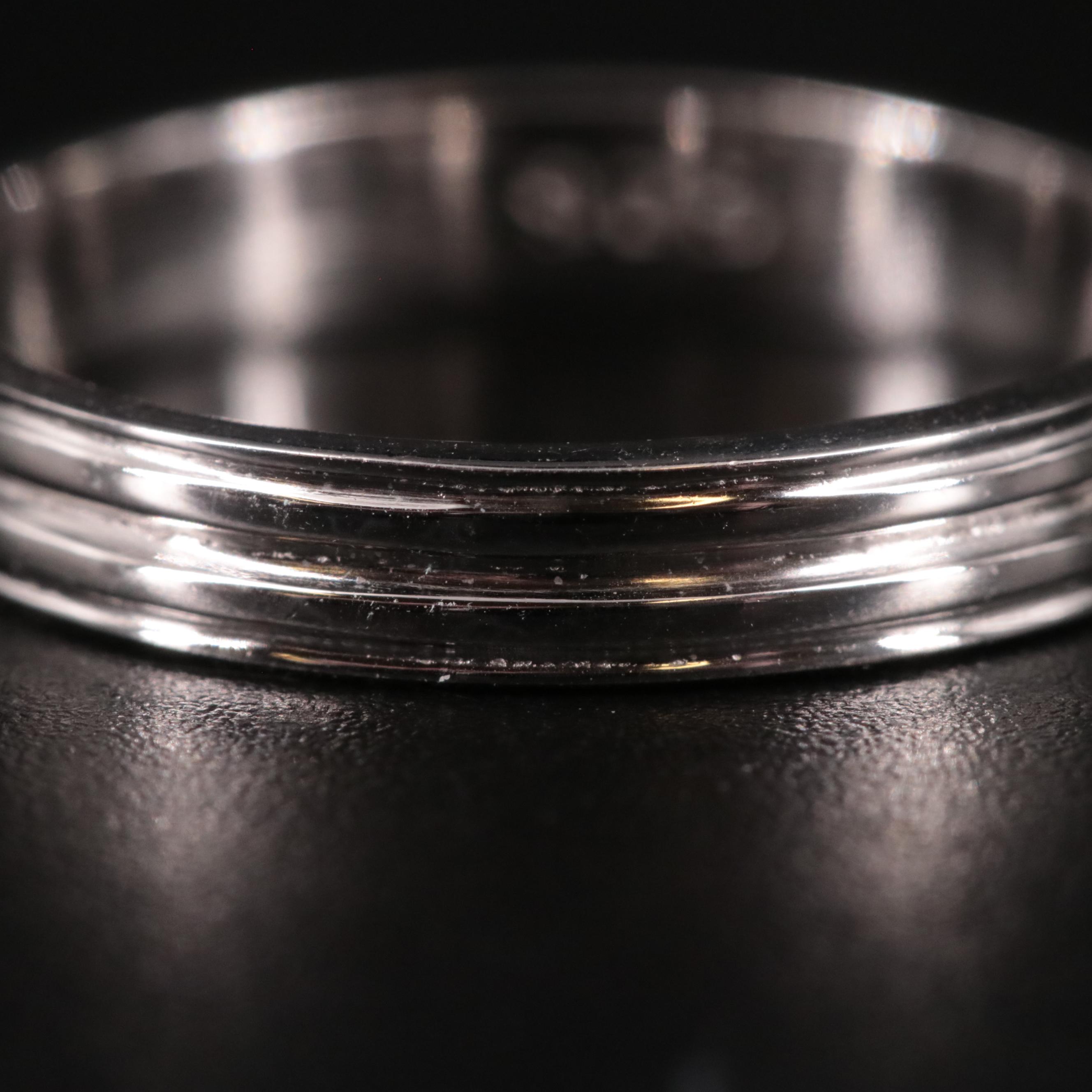 Sterling Fluted Band