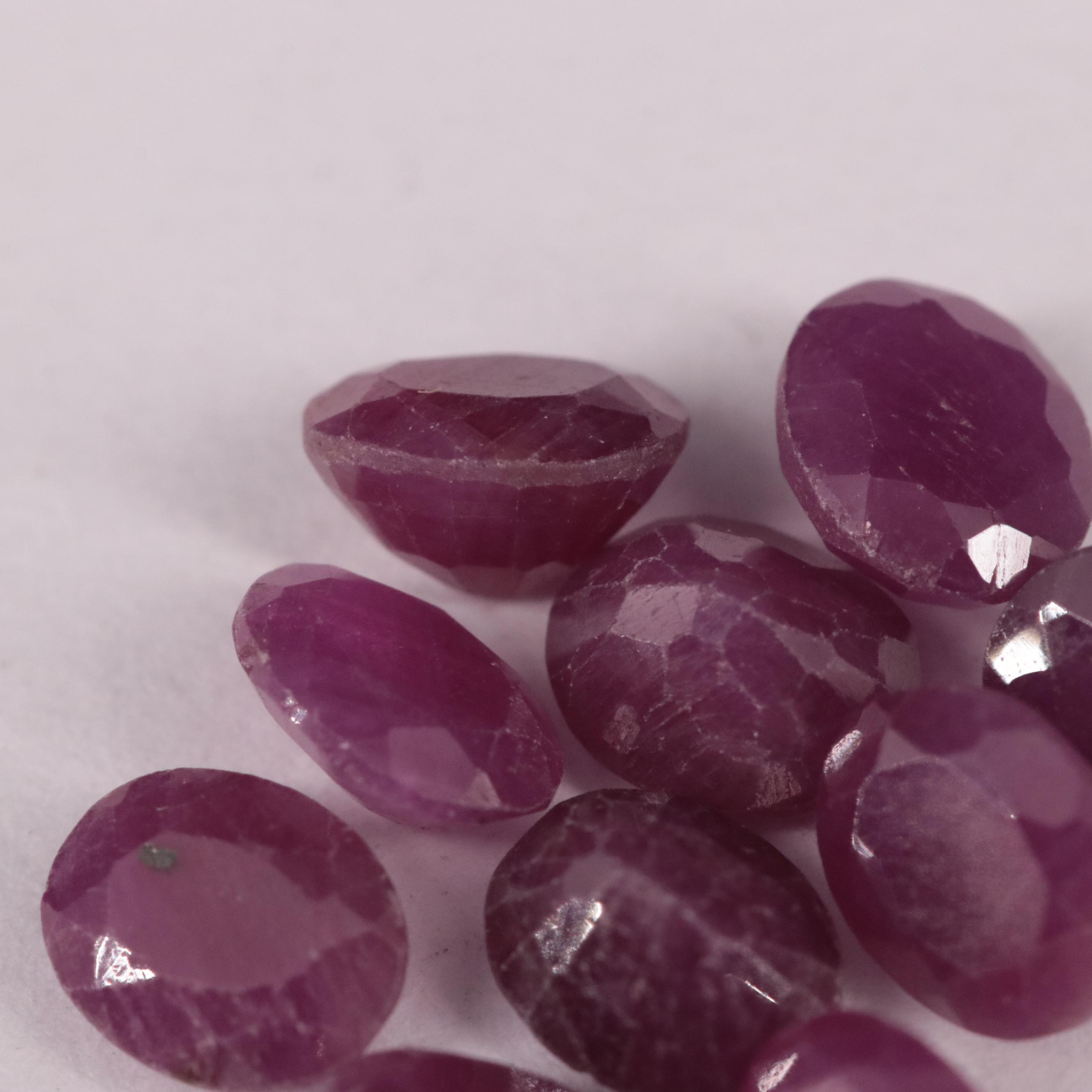 Loose 5.22 CTW Corundum