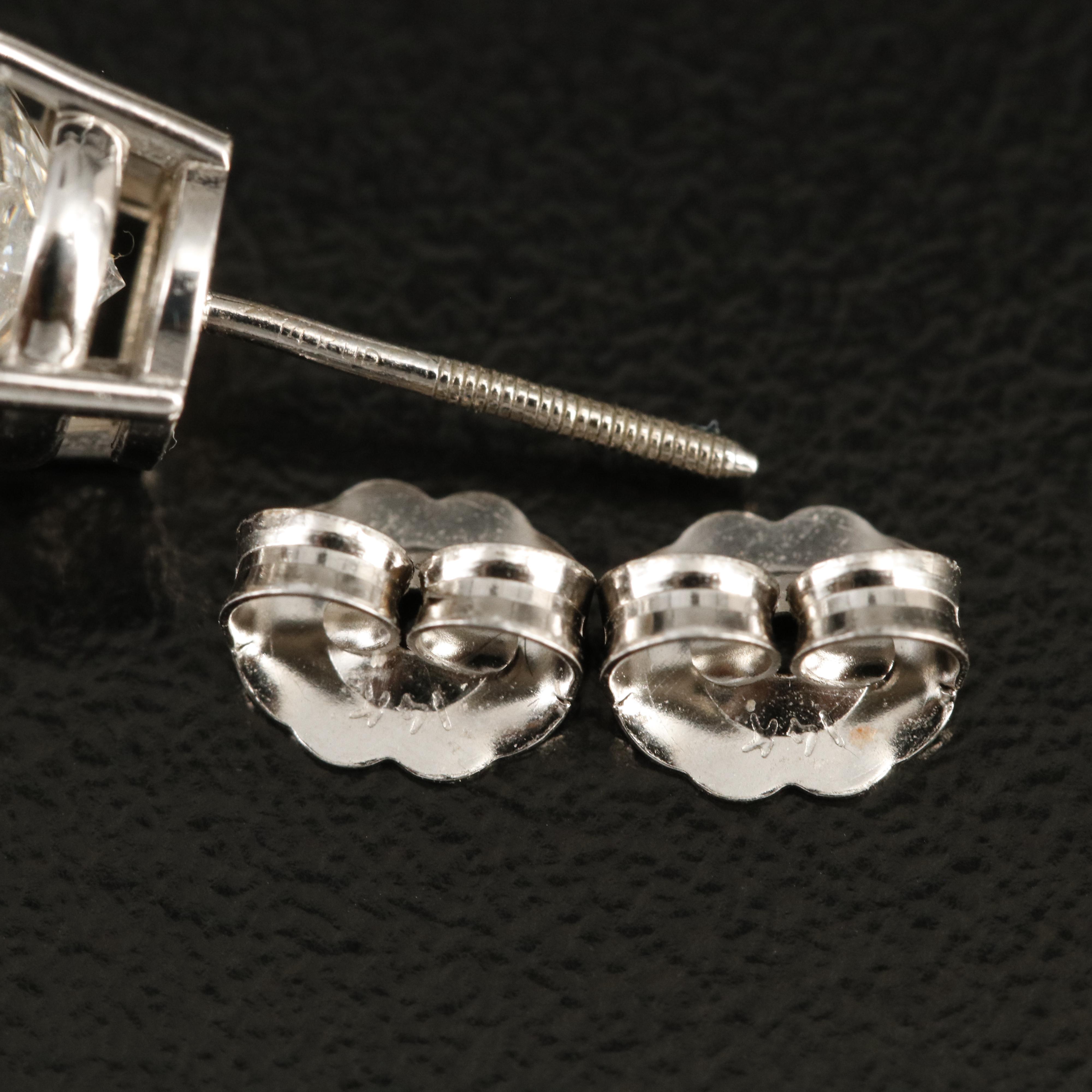 14K 3.06 CTW Diamond Stud Earrings