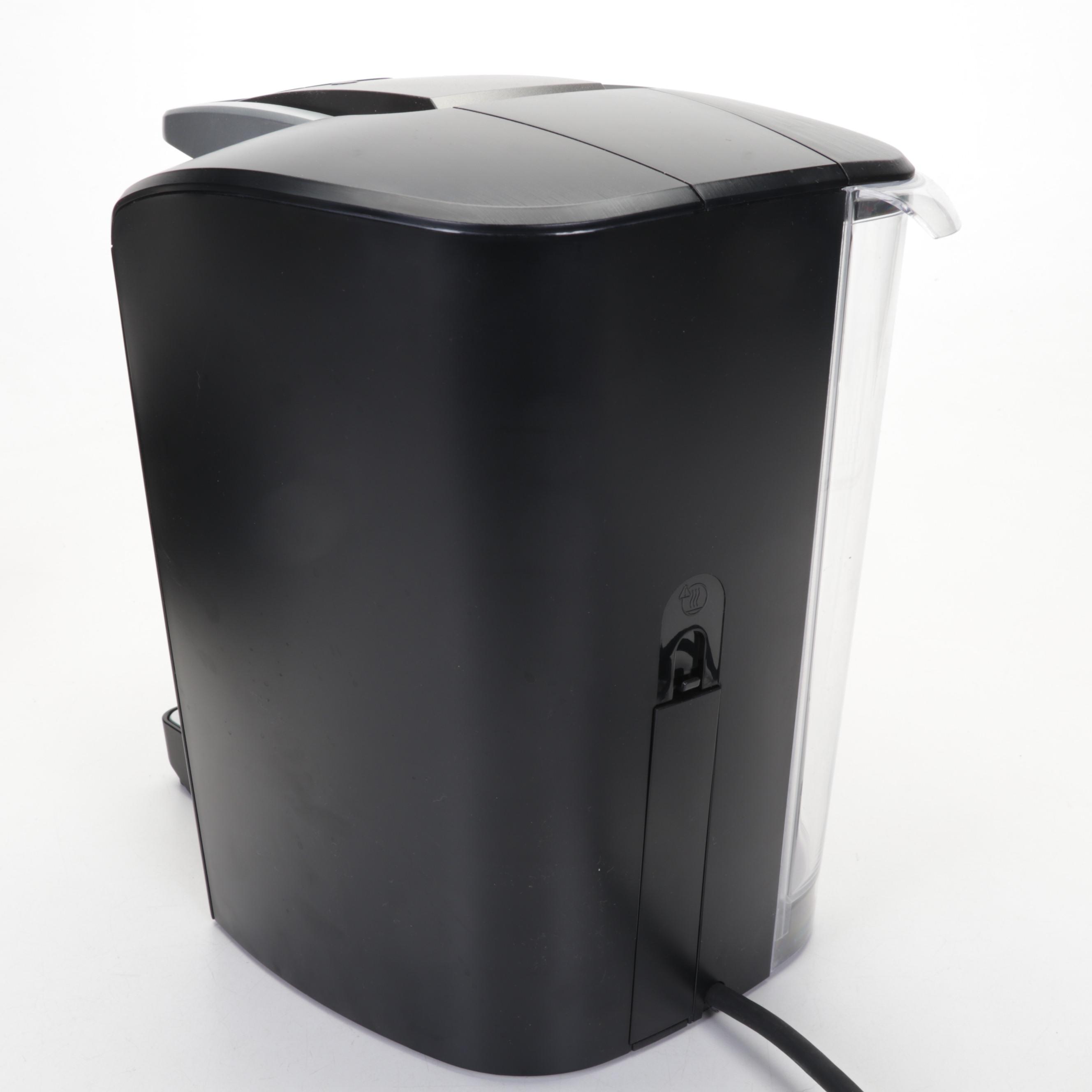 Farberware 700 Watt Microwave With Keurig K-1500 Coffee Maker and Storage Drawer