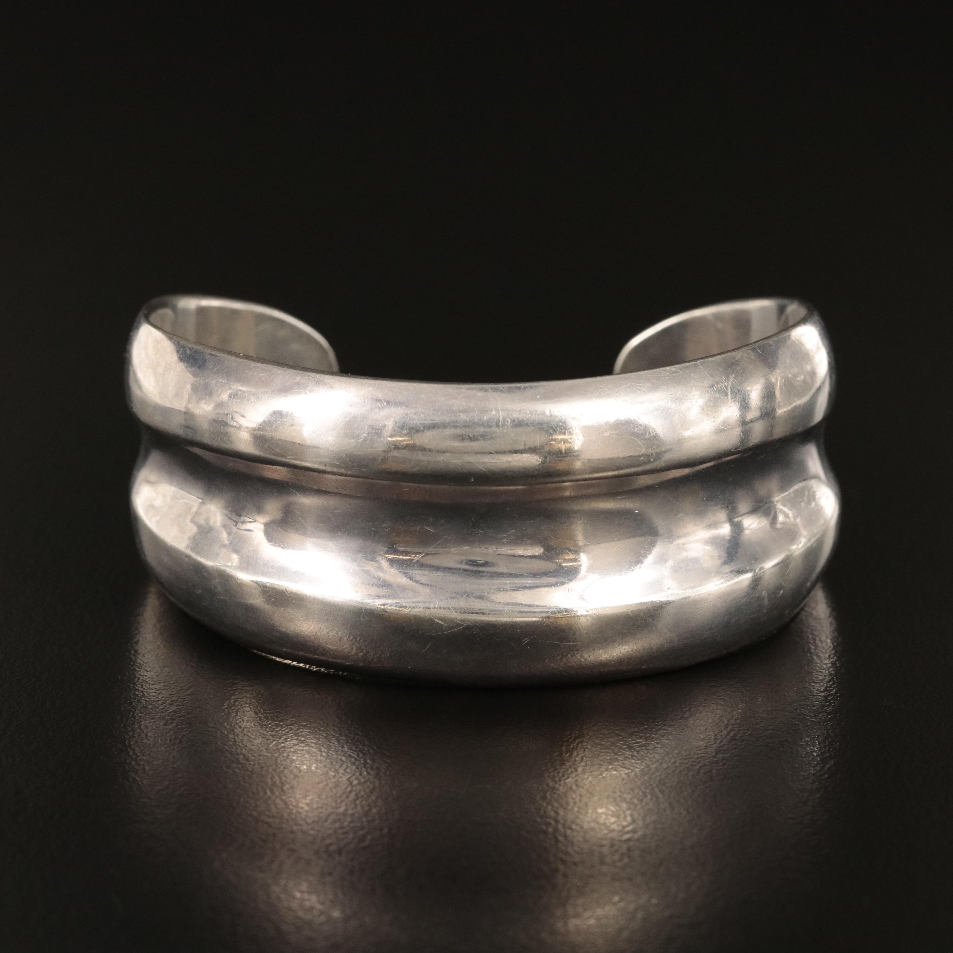 Mexican Los Ballesteros Sterling Cuff