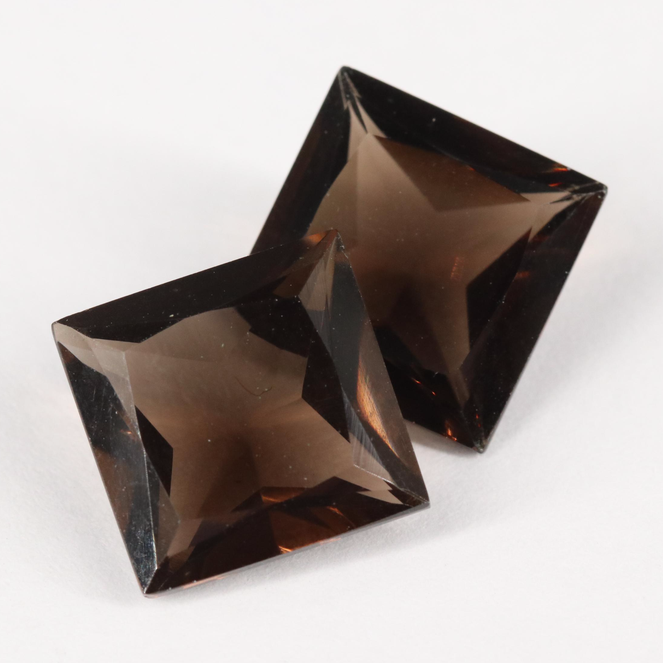 Loose 12.30 CTW Smoky Quartz Lot