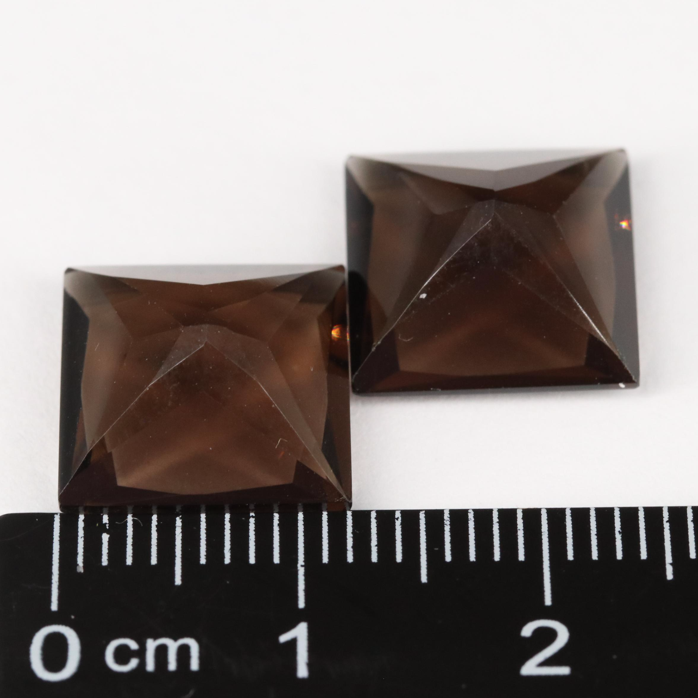 Loose 12.30 CTW Smoky Quartz Lot