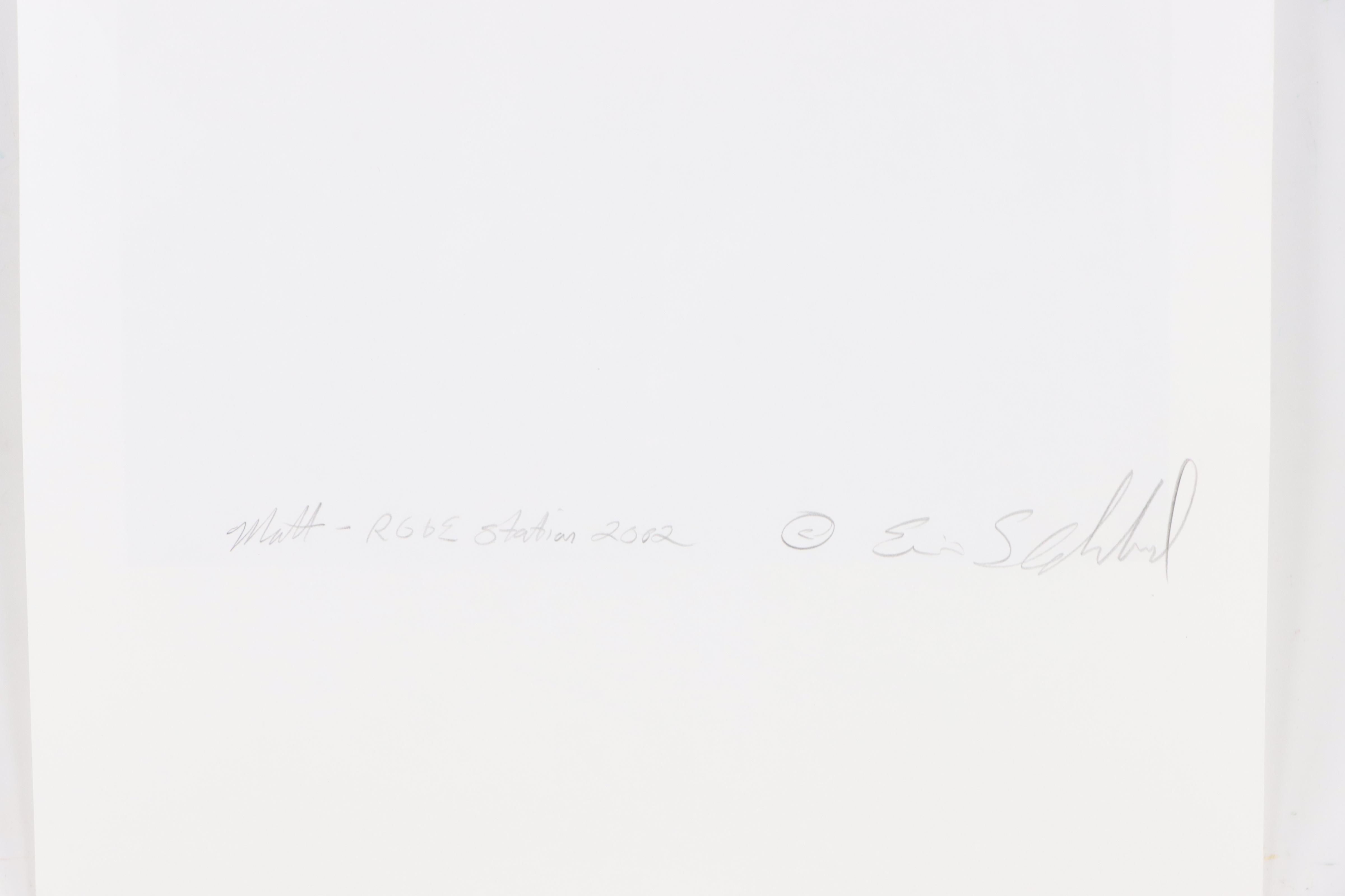 Eric Schwabel Giclée of Nude Model Matt York, 2002