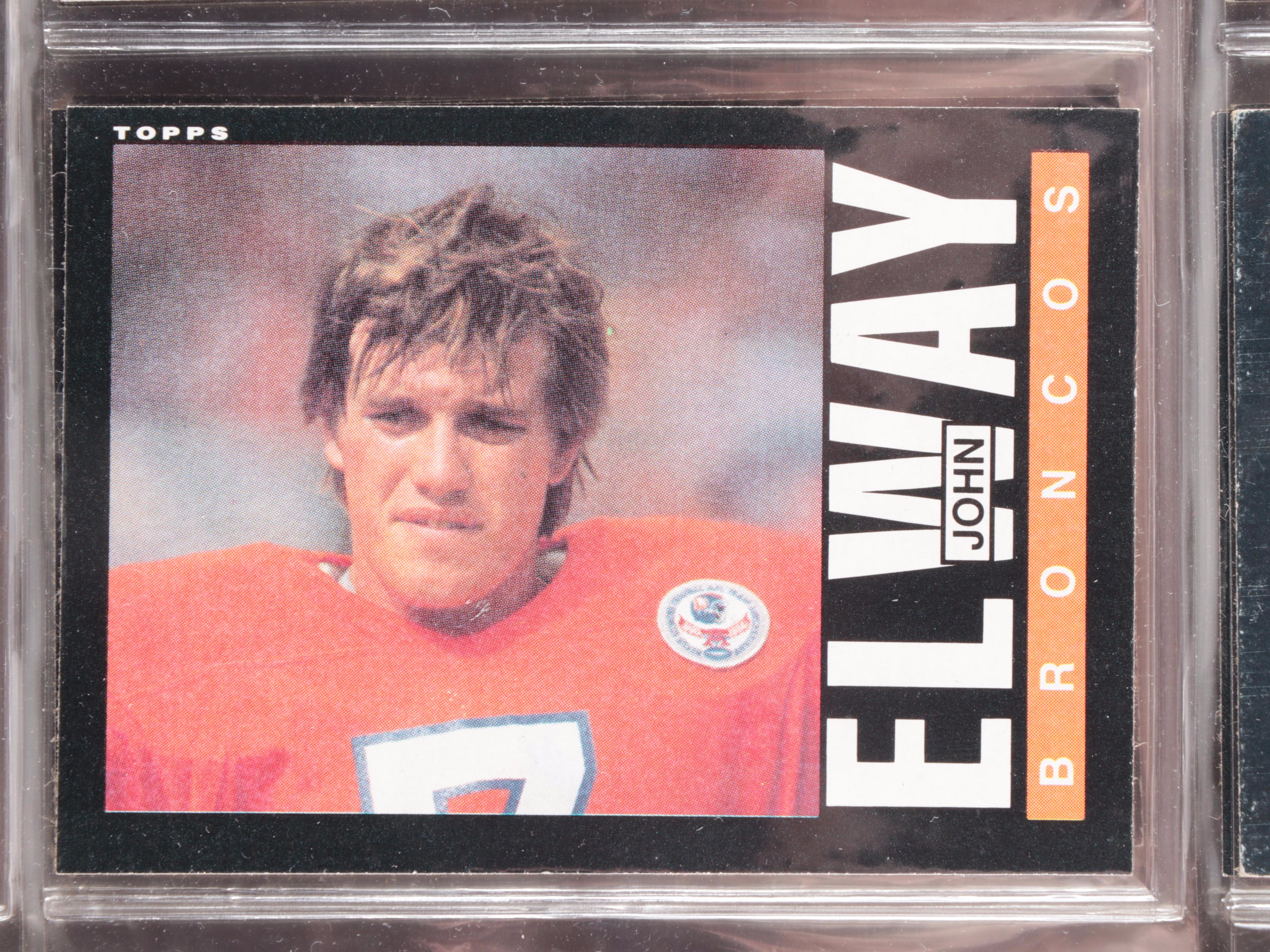 1985 Topps Football Cards Complete Set Including Moon Rookie and More