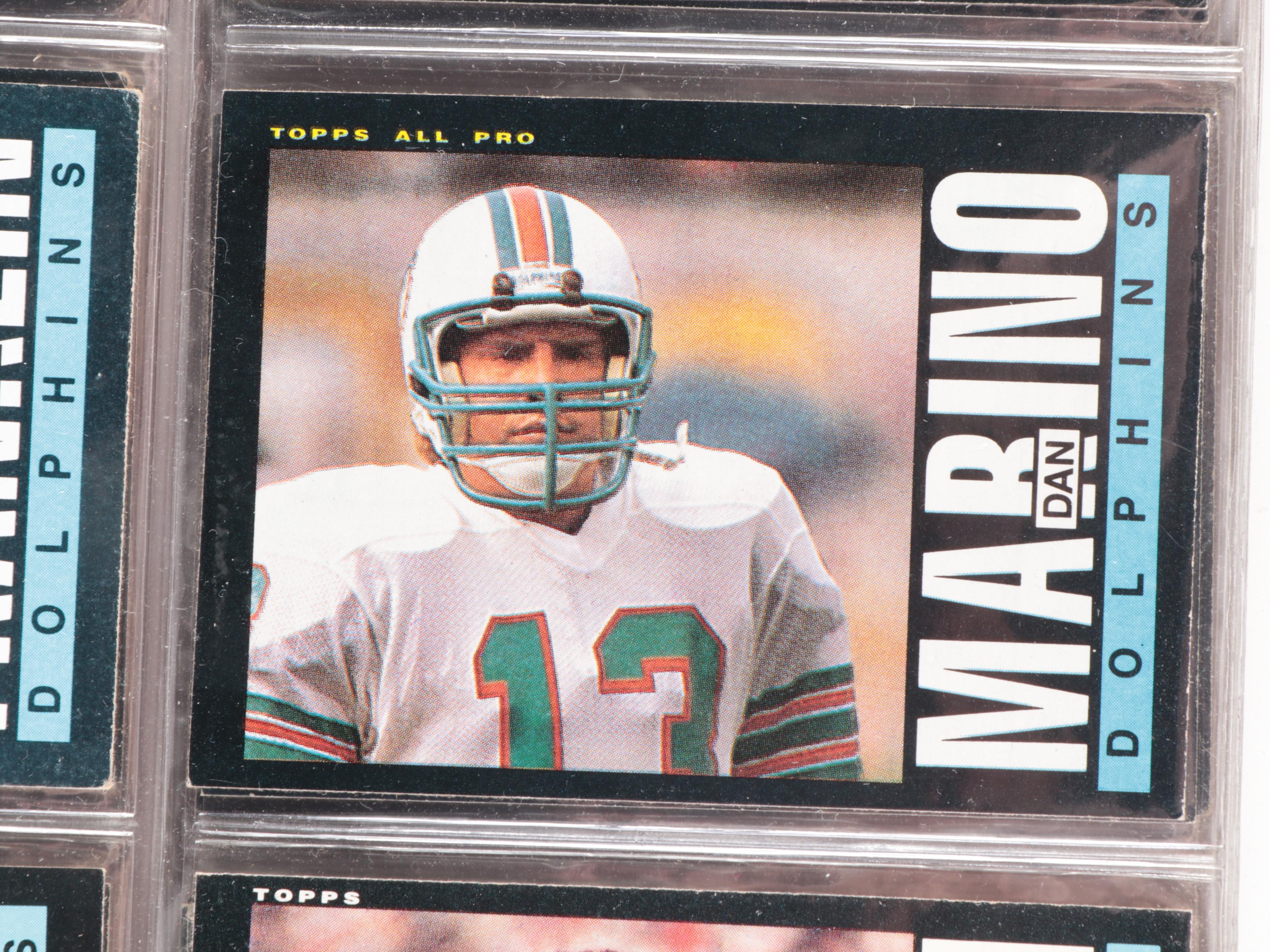 1985 Topps Football Cards Complete Set Including Moon Rookie and More